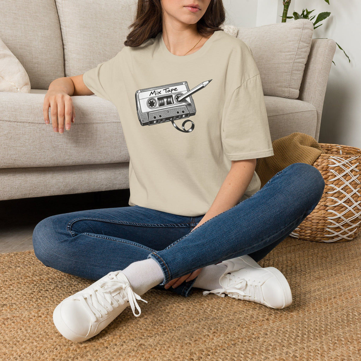 Retro Cassette Shirt, Vintage Music T-Shirt, Analog Audio Tee, Old School Music Lover Gift
