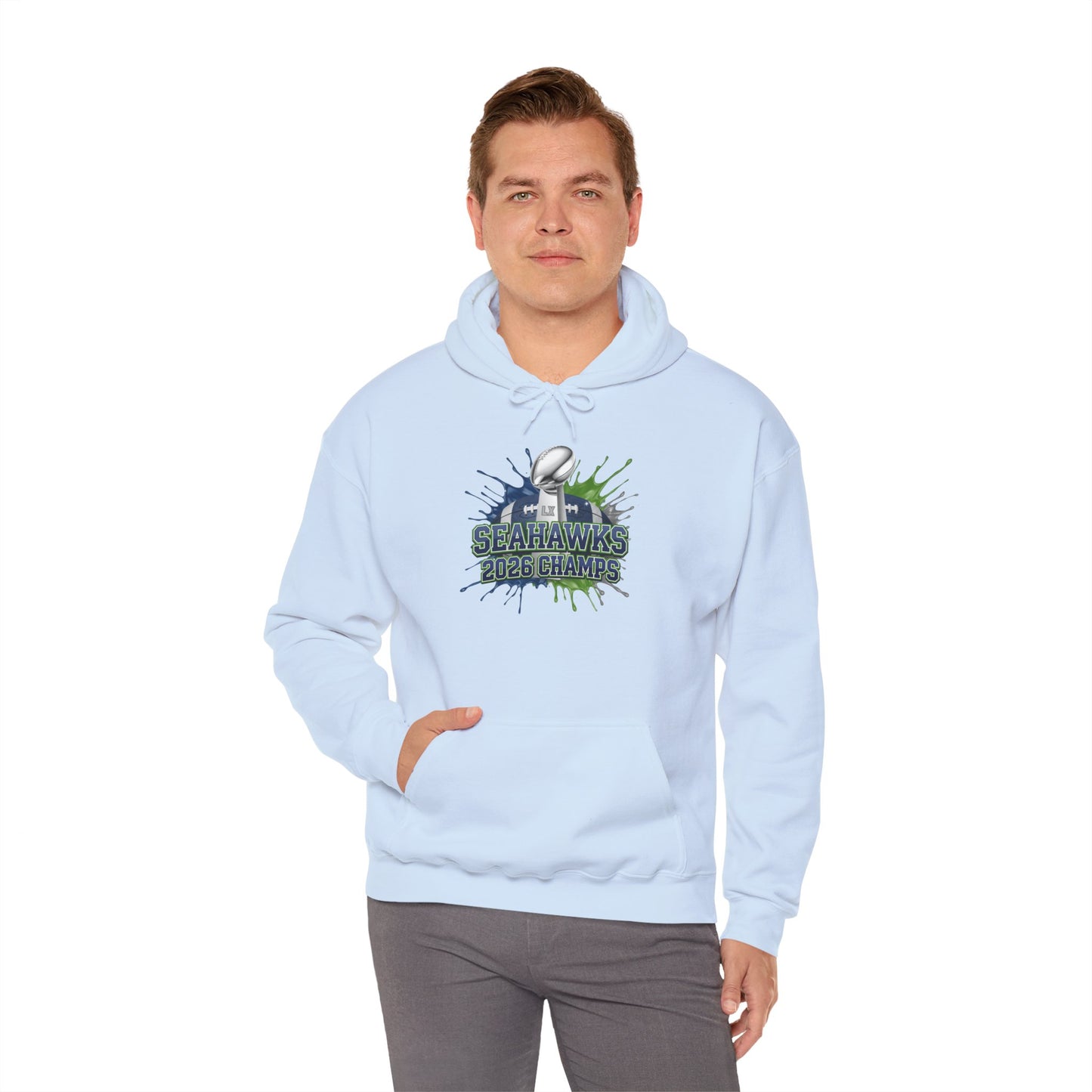 Seahawks 2026 Champions Hoodie – Seahawks Football 12s Fan Hoodie, 2026 football Champs, Football Gift