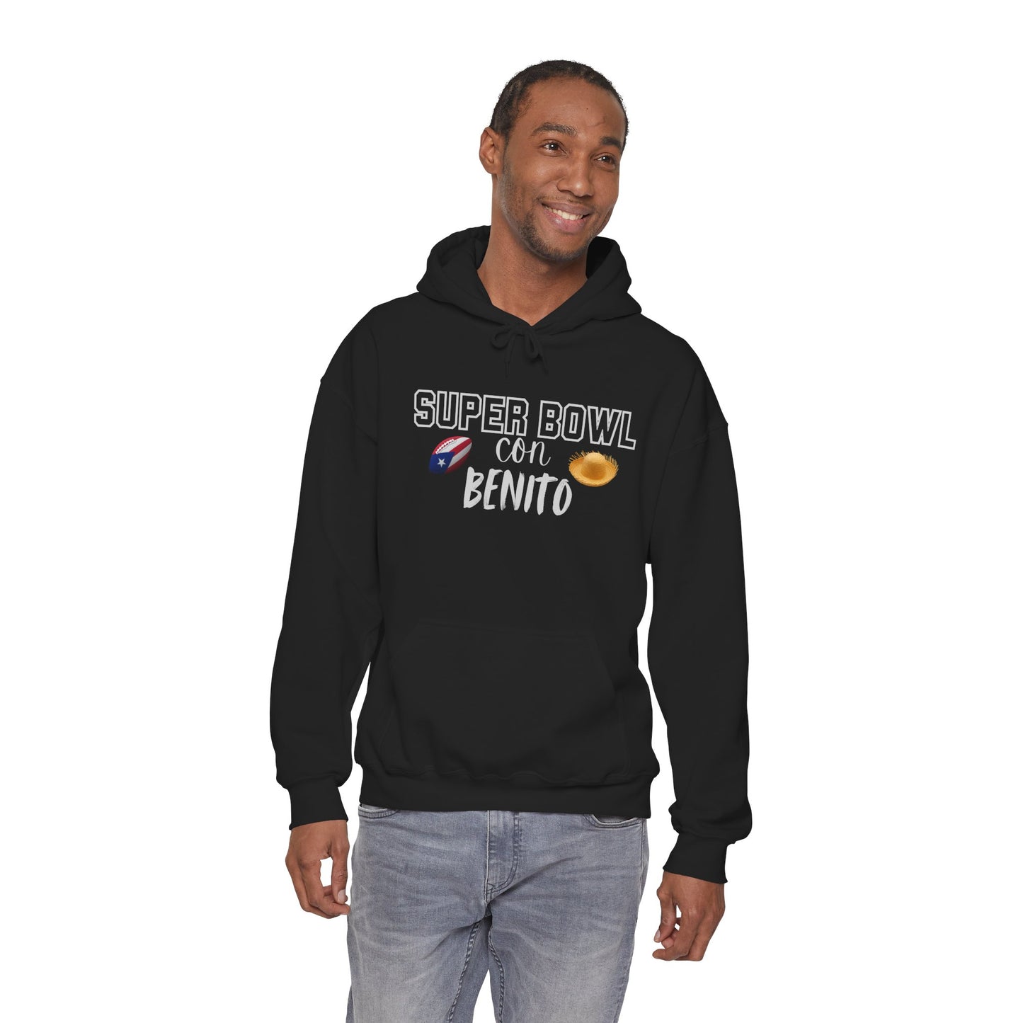 Benito Bowl Halftime Shirt 2026 Hoodie, Benito Bowl Hooded Sweatshirt, Football Fan Gift, Puerto Rico Heritage Hoodie, Boriqua Pride Gift
