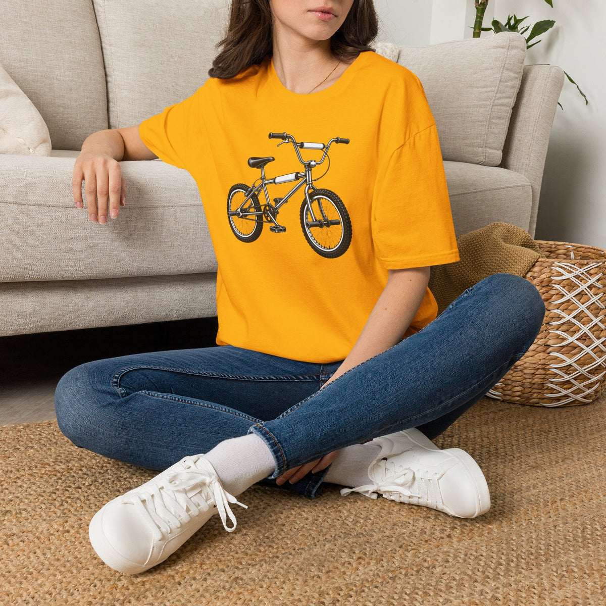 BMX Bike Shirt, Retro Bicycle T-Shirt, Old School Freestyle Bike Tee, Cyclist Gift, Vintage BMX Style