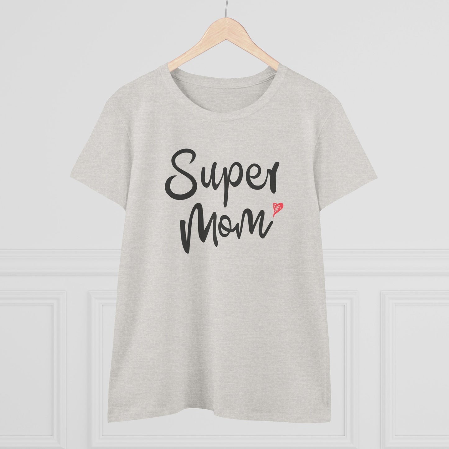 Supermom T-Shirt, Gift for Mom, Cute Summer Top, Mother's Day Gift, Family Gatherings, Casual Wear, Mom's Birthday, Supermom