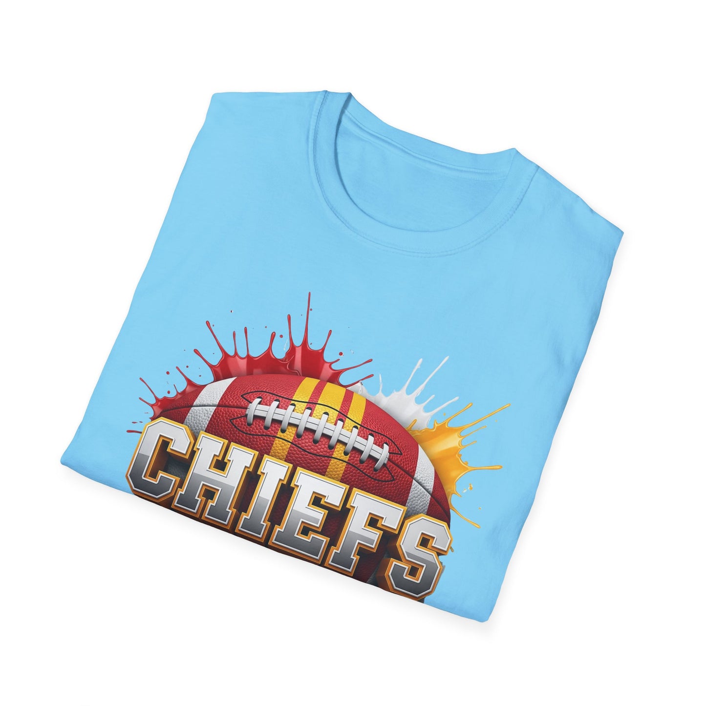 Kansas City Football Unisex T-Shirt, Kansas City Team Tee, Football Gift for Kansas City Fans, Game Day Shirt, Sports Fan Apparel Tee