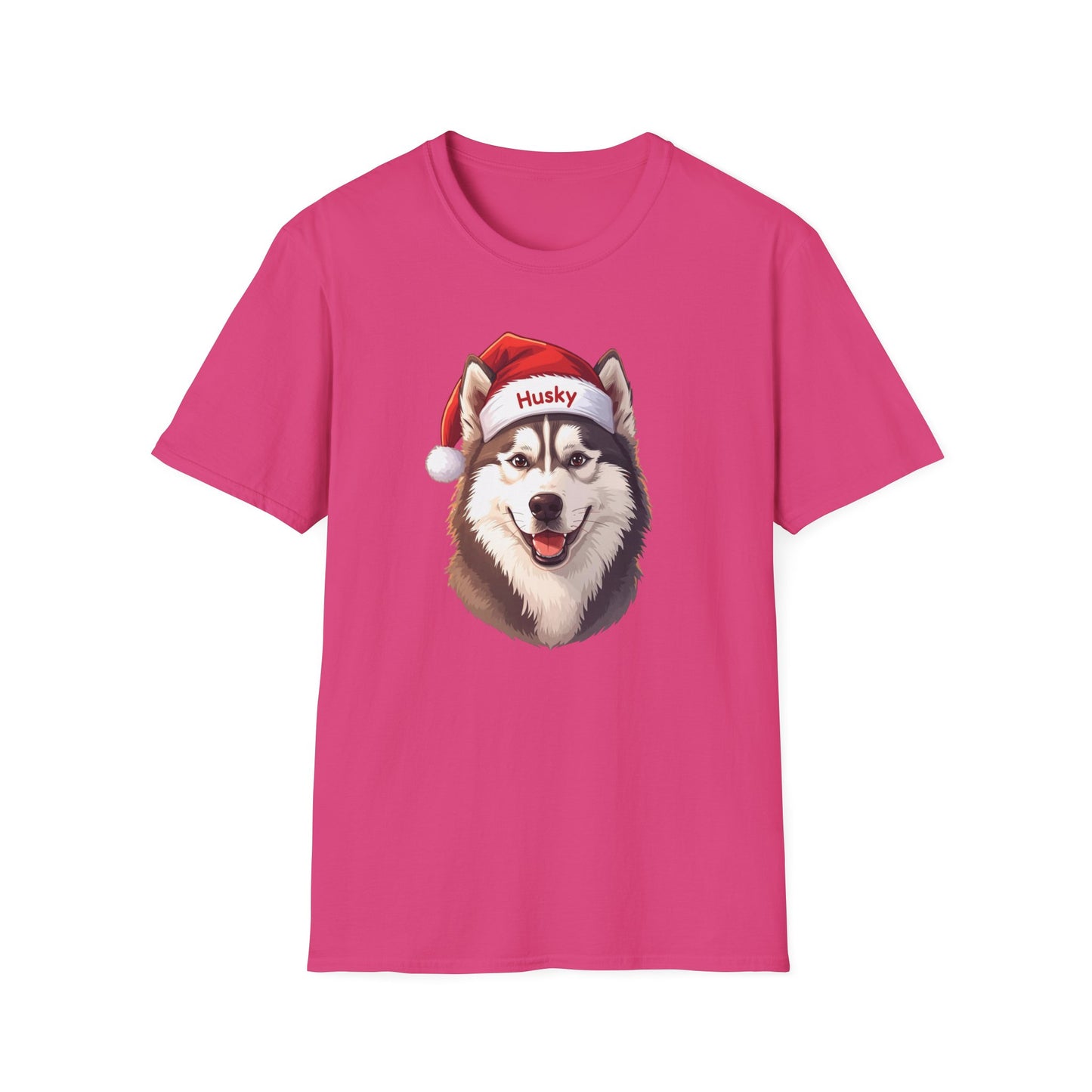 Siberian Husky Dog Portrait Shirt – Husky Dog Lover Gift, Cute Dog Mom Tee, Dog Dad Shirt, Pet Breed Apparel