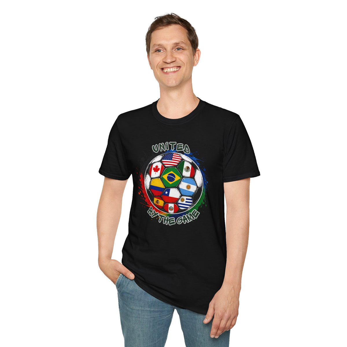United by the Game Soccer Shirt, Global Football Fan Tee, International Soccer T-Shirt, Soccer Lover Gift