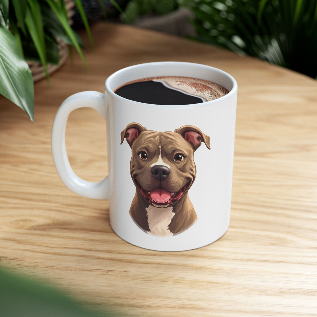 Pit Bull Coffee Mug, Bully Breed Dog Mug, Dog Lover Mug, Pet Parent Gift, Pit Bull Mom Dad Cup 11oz or 15oz, Dog Lover Gift