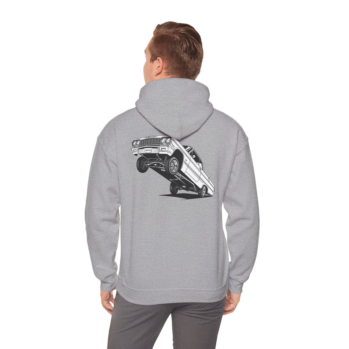 Classic Car Hoodie, Lowrider Car Hoodie, Vintage Auto Hoodie, Car Enthusiast Sweatshirt, Unisex Automotive Hoodie