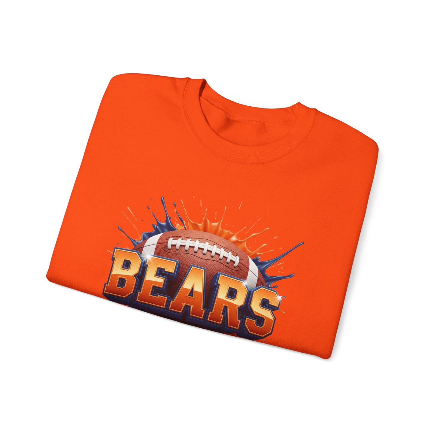 Chicago Football Sweatshirt, Chicago Team Sweatshirt, Football Gift for Chicago Fans, Game Day Sports Fan Football Apparel