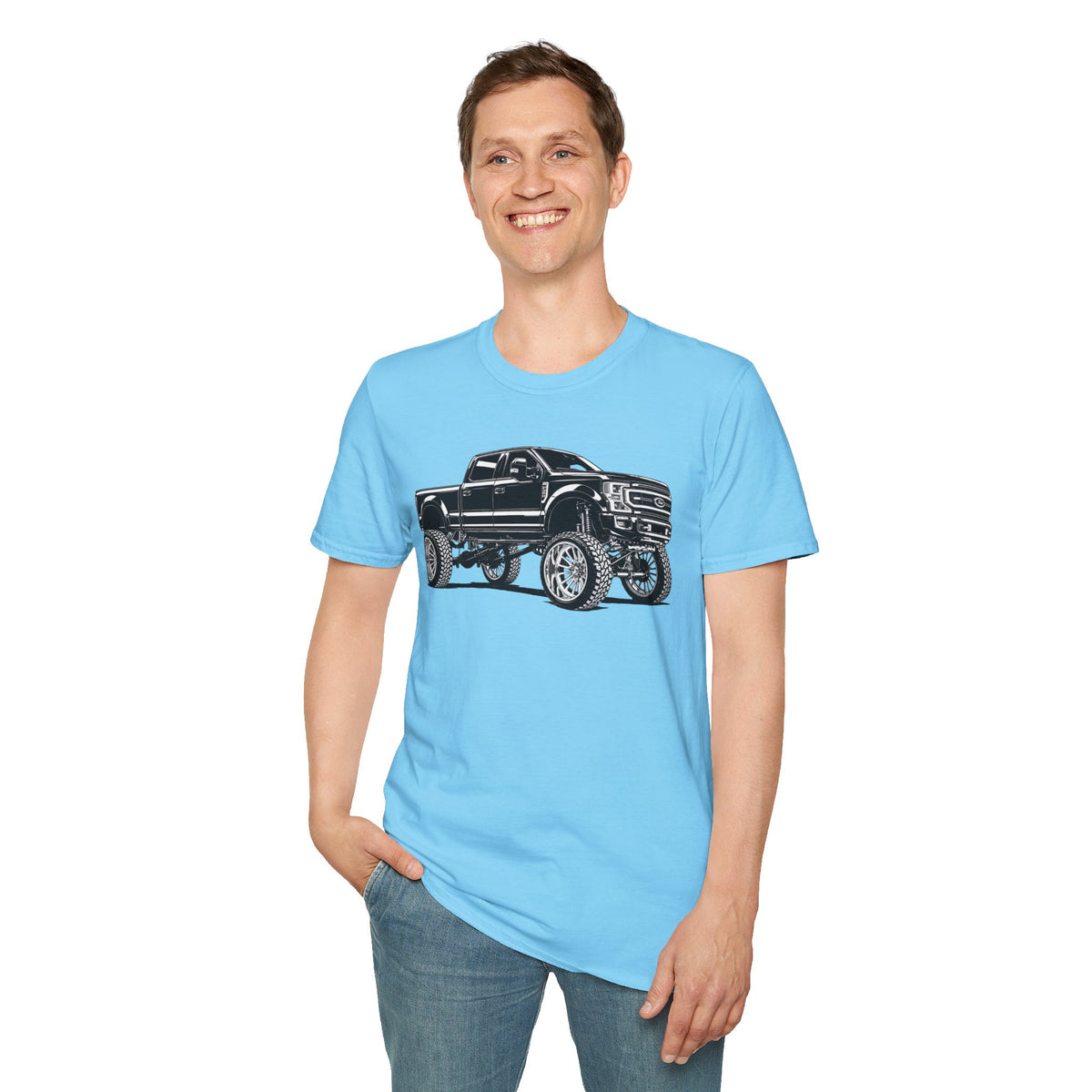 Lifted Pickup Truck Shirt, Off Road Truck T-Shirt, Custom Diesel Truck Tee, Truck Lover Gift