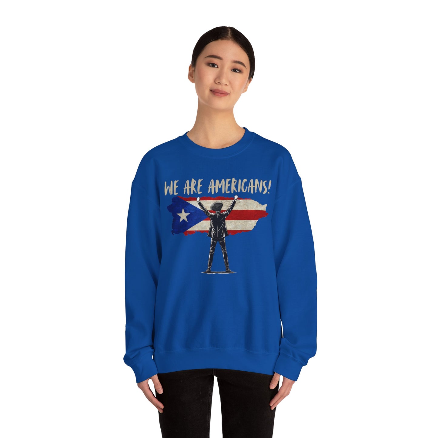 Benito We are Americans Sweatshirt, Benito Bowl, Football Fan Gift, Puerto Rico Boricua Heritage Culture Pride sweatshirt