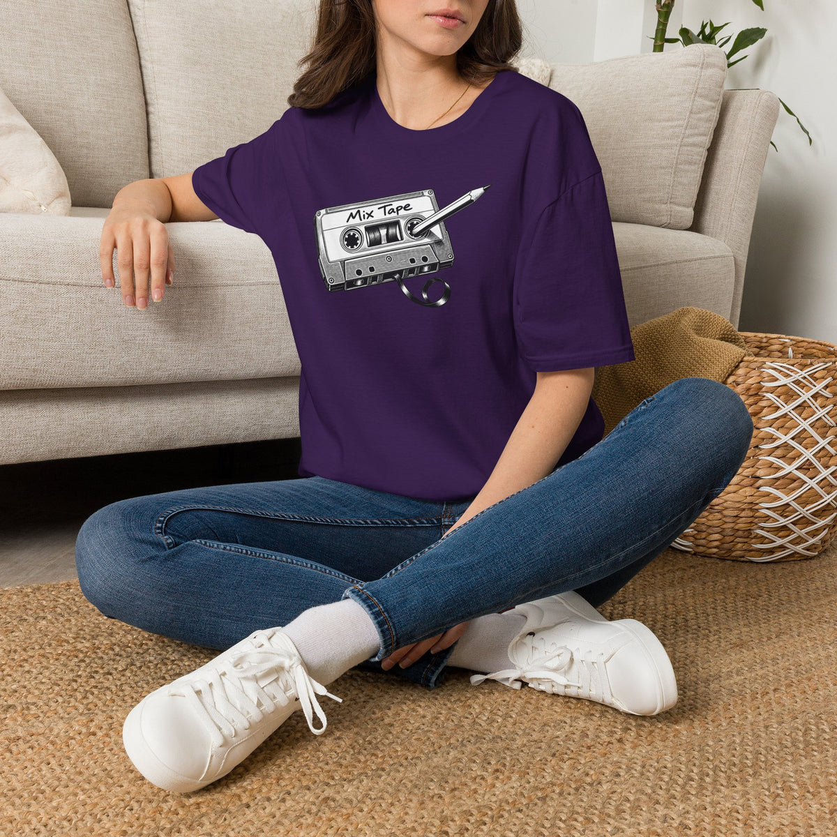 Retro Cassette Shirt, Vintage Music T-Shirt, Analog Audio Tee, Old School Music Lover Gift