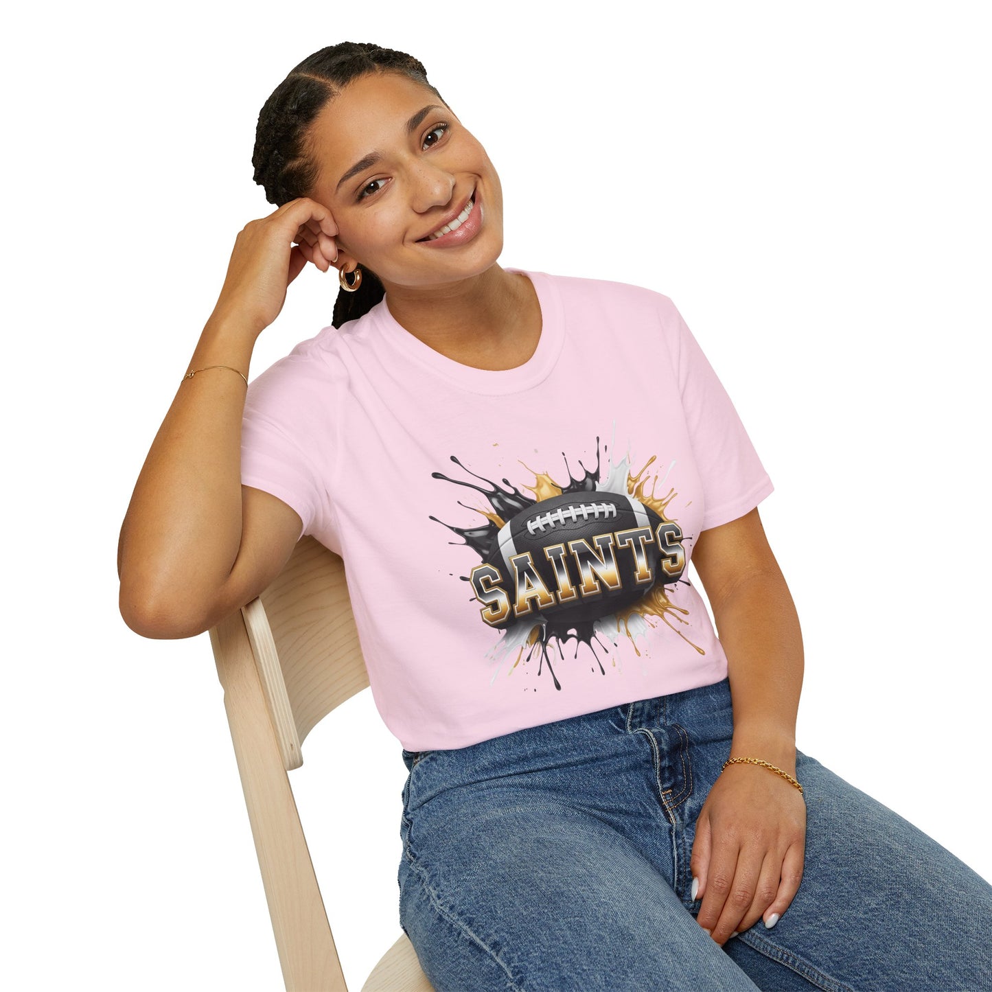 New Orleans Football Unisex T-Shirt, New Orleans Team Tee, Football Gift for New Orleans Fans, Game Day Shirt, Sports Fan Apparel Tee