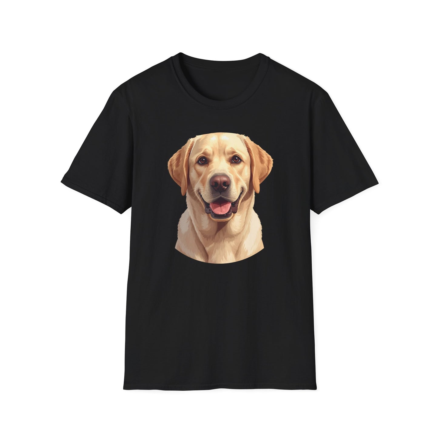 Labrador Retriever Dog Portrait Shirt – Lab Dog Lover Gift, Cute Dog Mom Tee, Dog Dad Shirt, Pet Breed Apparel