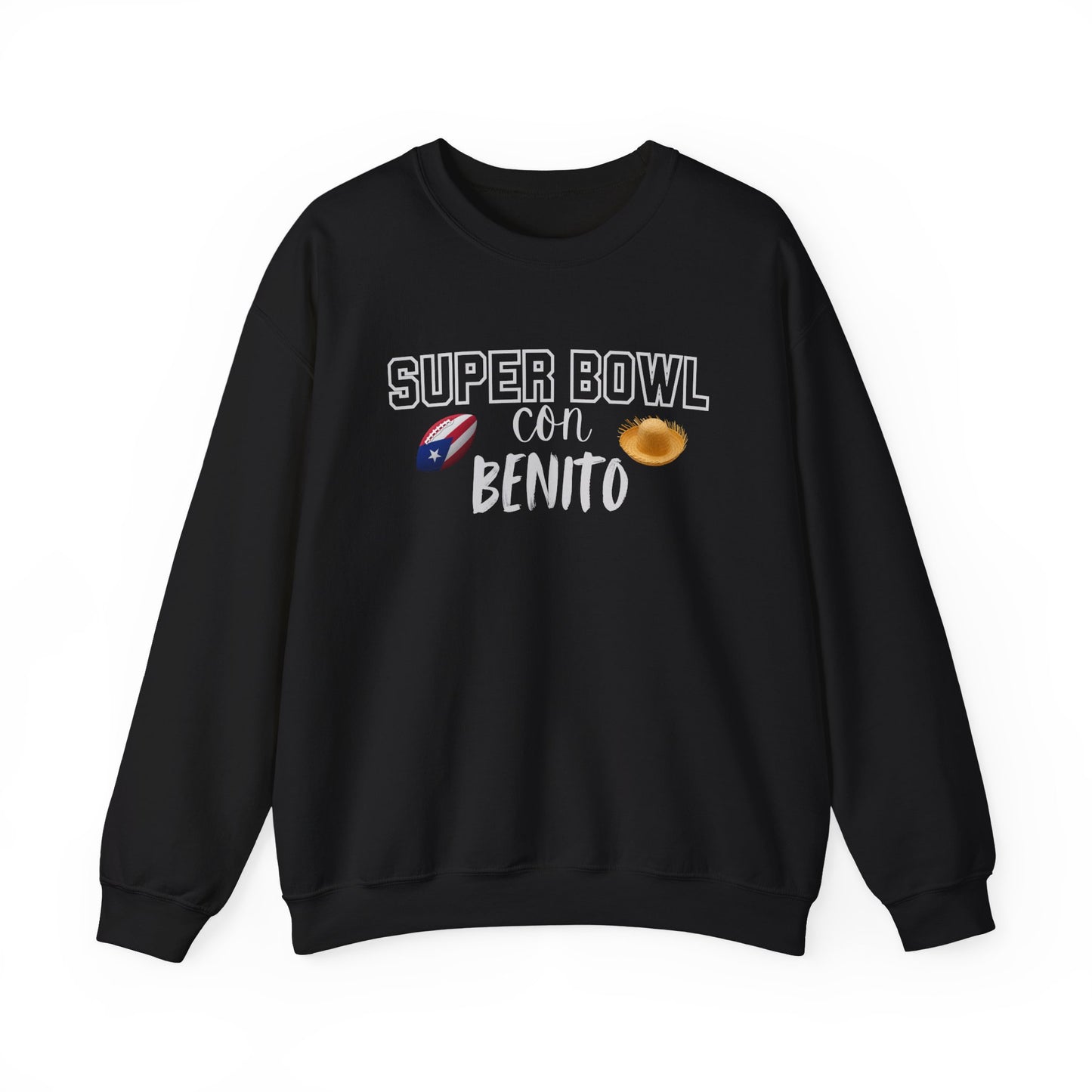 Benito Bowl Halftime 2026 Sweatshirt, Benito Bowl Shirt, Football Fan Gift, Puerto Rico Heritage Sweatshirt, Boriqua Pride Gift