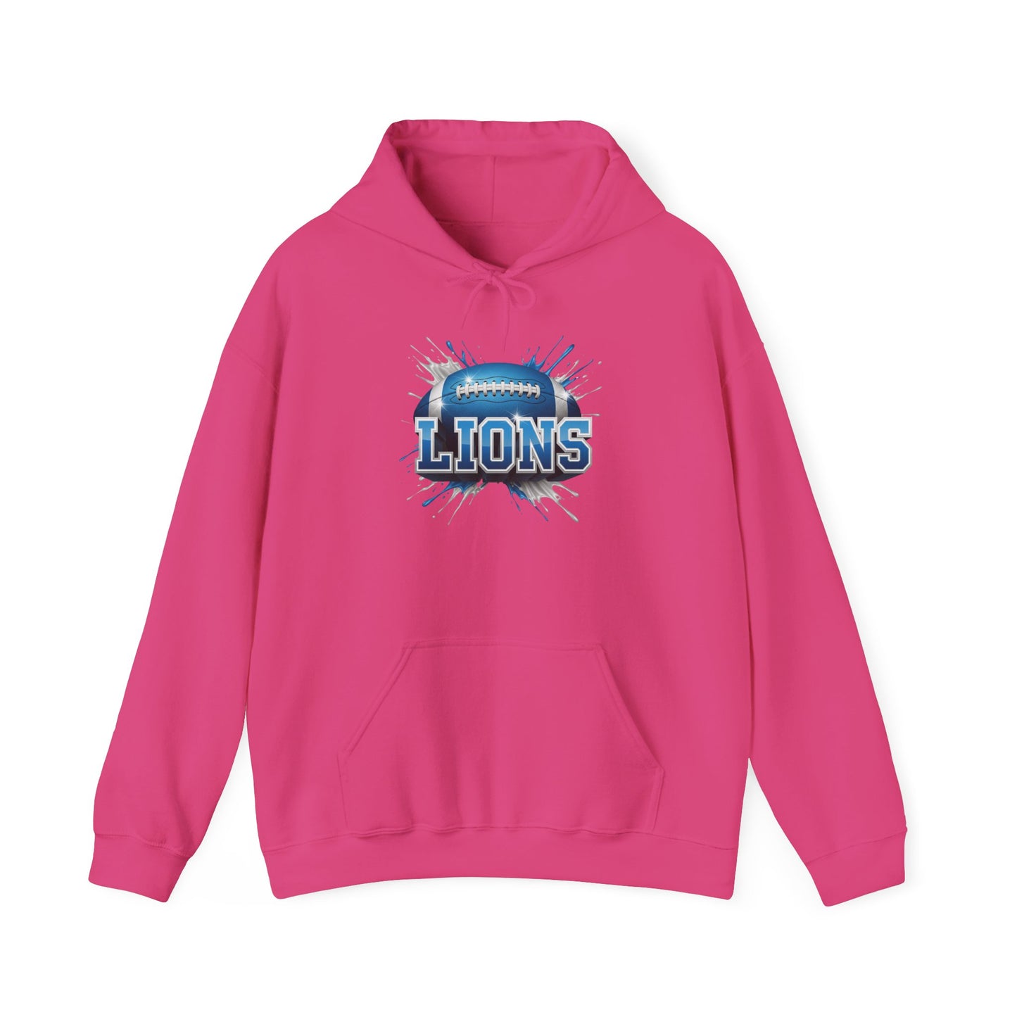 Detroit Football Hoodie, Detroit Team Hoodie, Football Gift for Detroit Fans, Game Day Sports Fan Apparel, Football Fan Gift