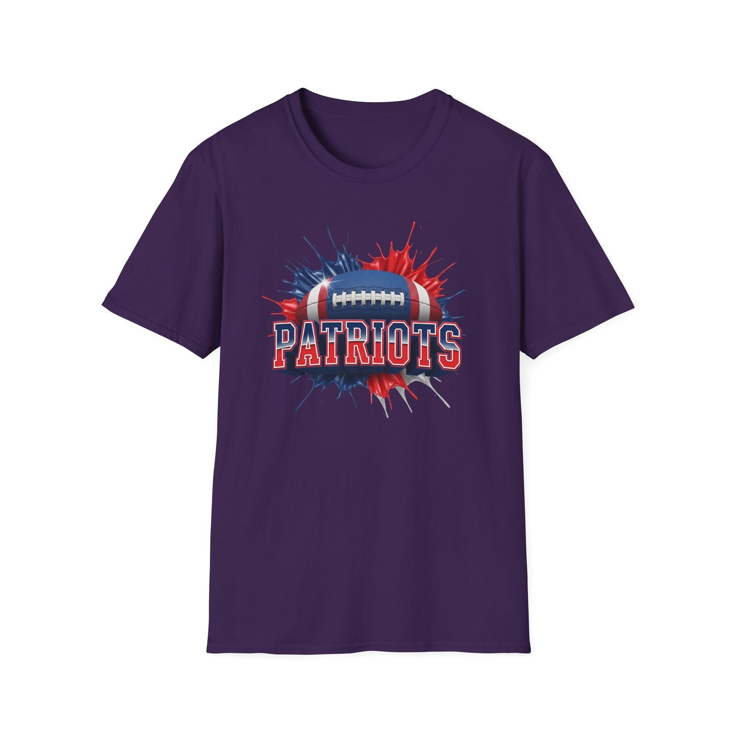 New England Football Unisex T-Shirt, New England Team Tee, Football Gift for New England Fans, Game Day Shirt Sports Fan Football Apparel