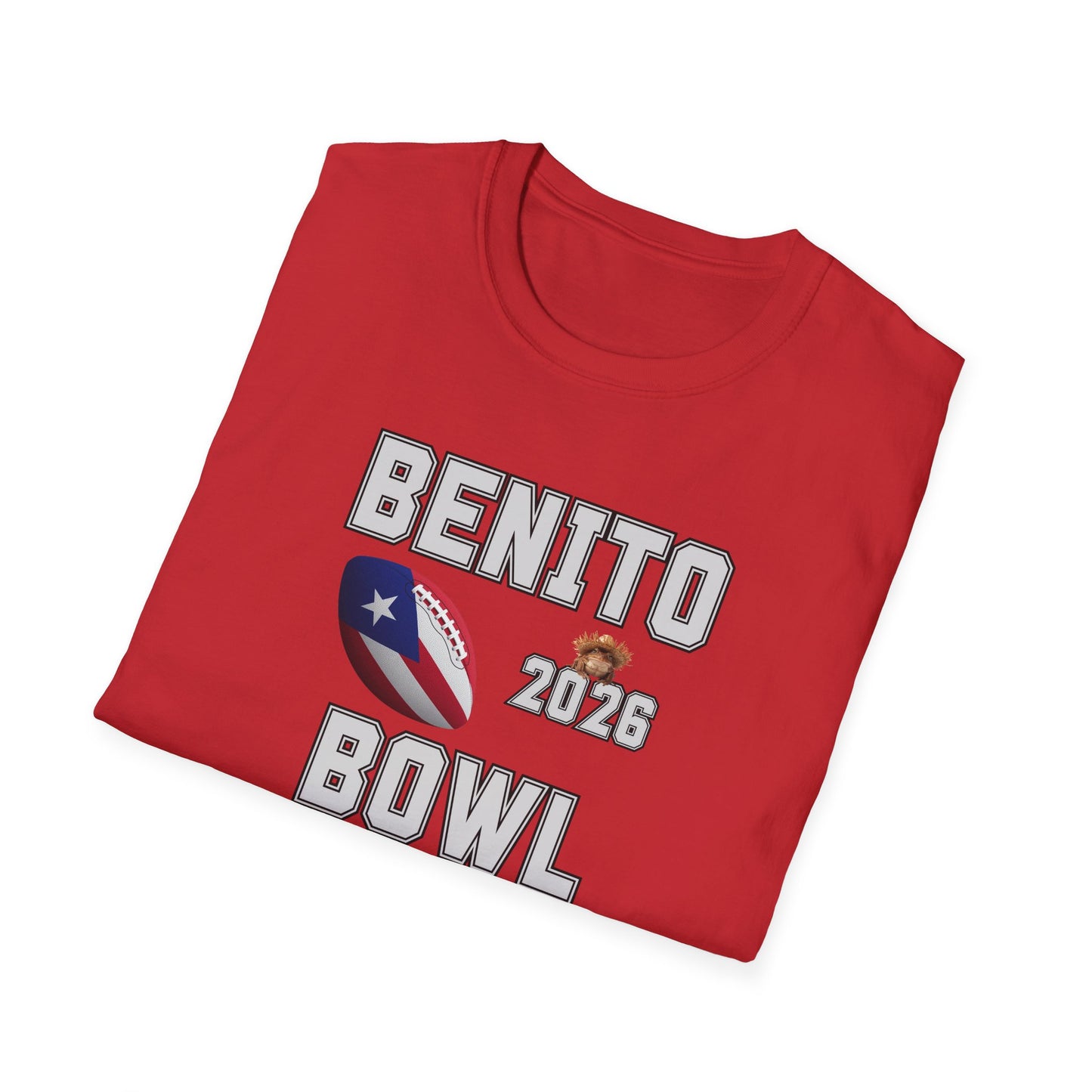Benito Bowl Halftime Shirt 2026 T-Shirt, Benito Bowl Shirt, Football Fan Gift, Benito Tee, Puerto Rico Heritage Tee, Boriqua Pride Gift
