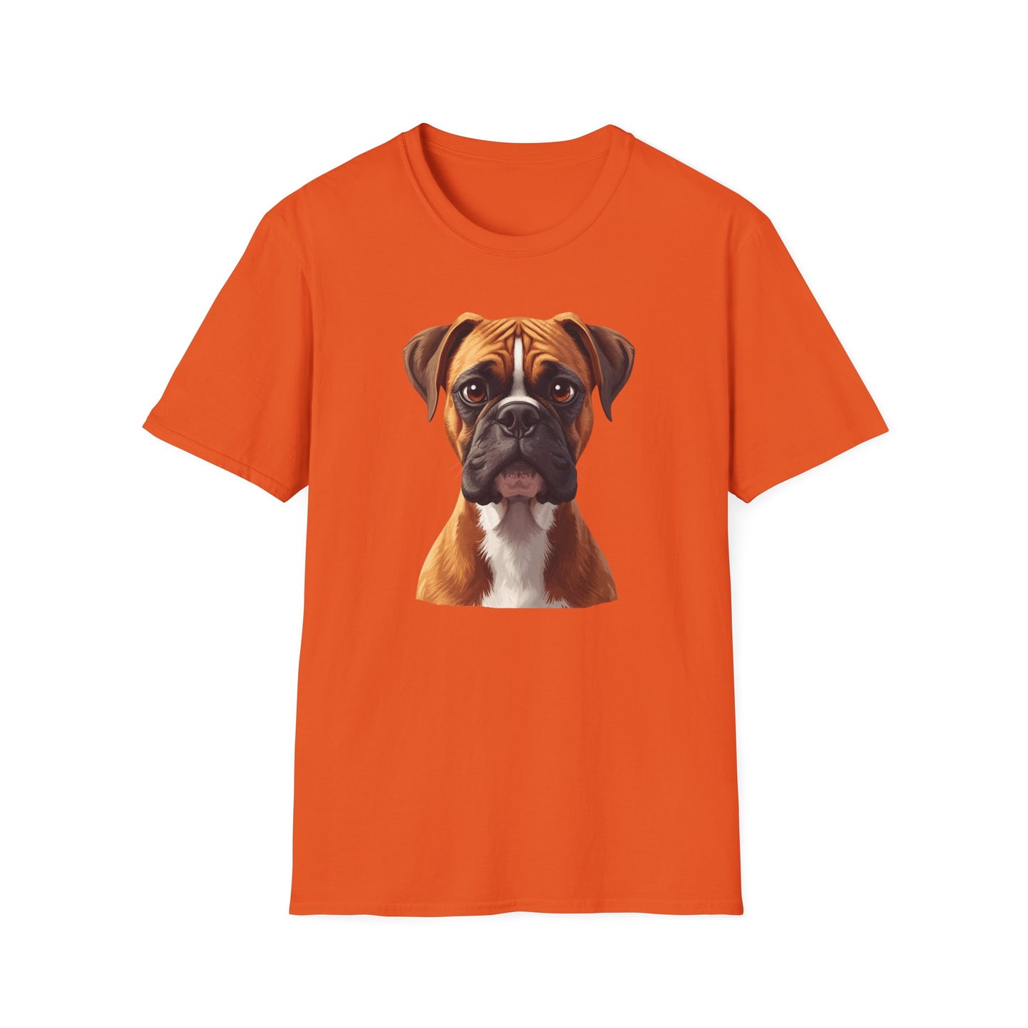 Boxer Dog Portrait Shirt – Boxer Dog Lover Gift, Cute Dog Mom Tee, Dog Dad Shirt, Pet Breed Apparel