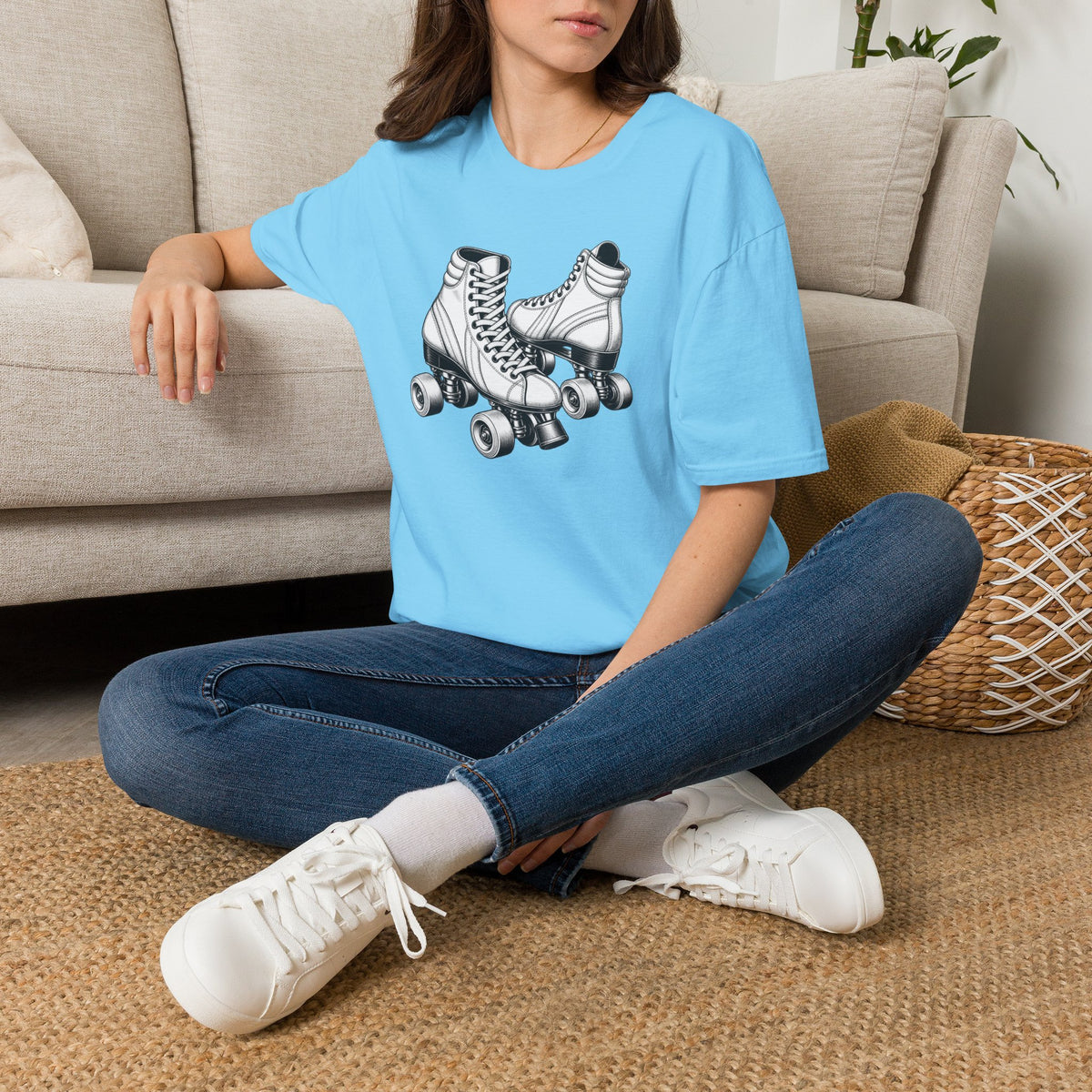 Retro Roller Skates Shirt, Quad Skate T-Shirt, Vintage Roller Rink Tee, Roller Skater Gift