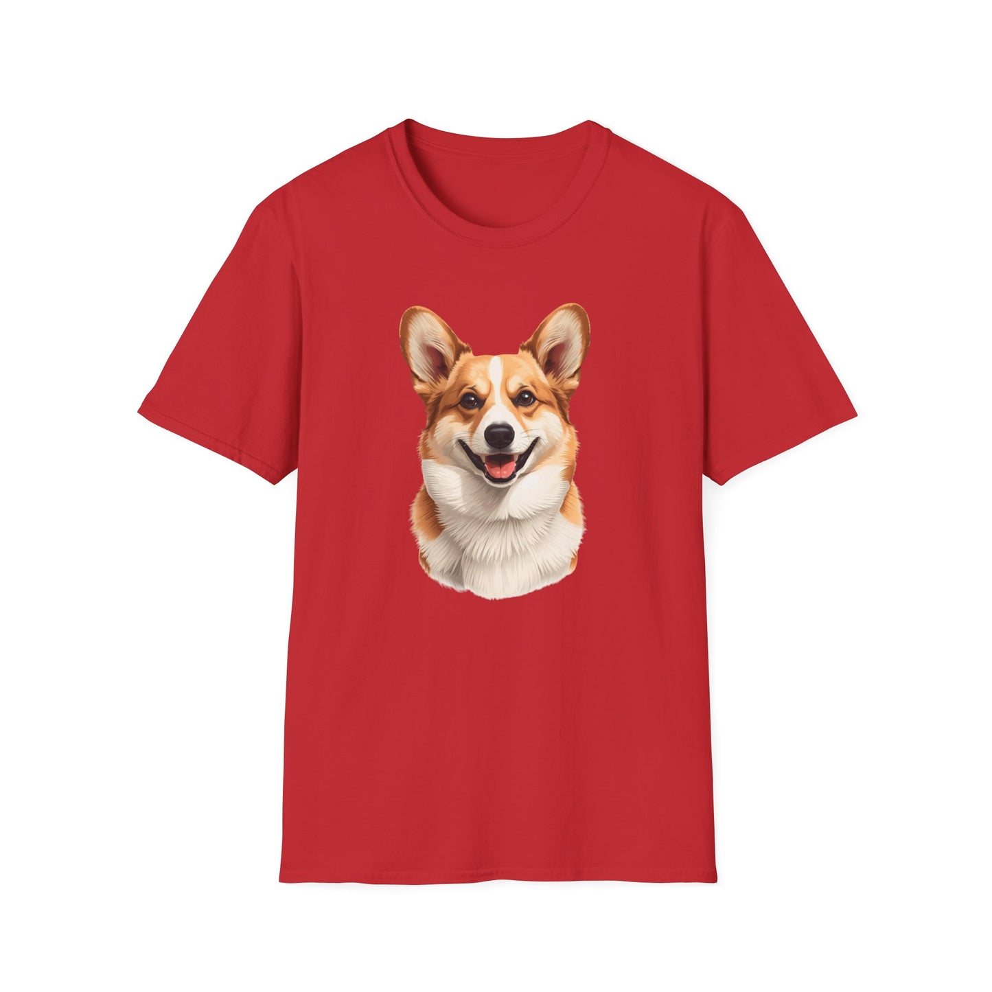 Corgi Dog Portrait Shirt – Corgi Dog Lover Gift, Cute Dog Mom Tee, Dog Dad Shirt, Pet Breed Apparel