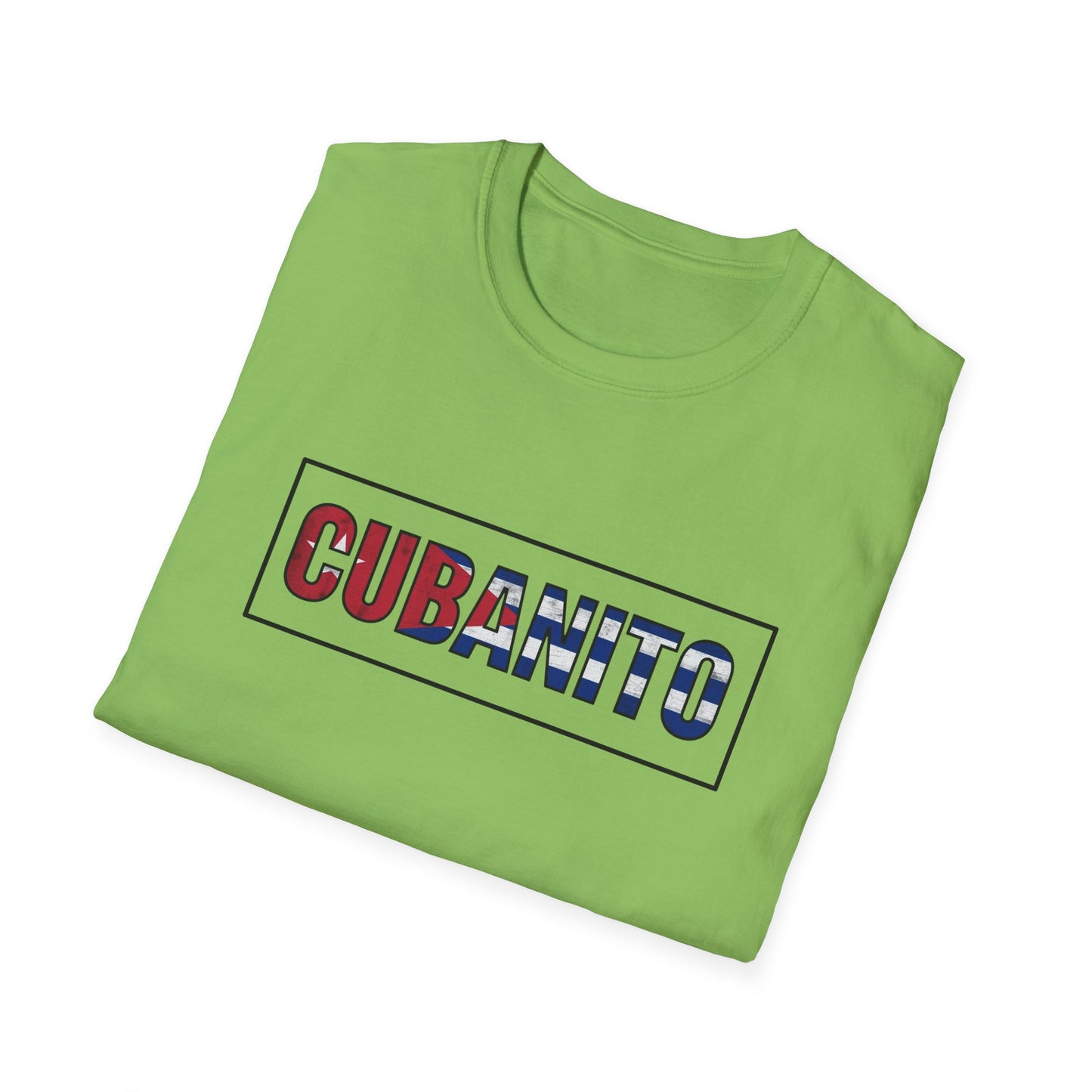 CUBANITO T-Shirt – Cuban Flag Shirt for Men, Latino Pride Tee, Cuba Heritage Top, Cuban Culture Graphic Tee