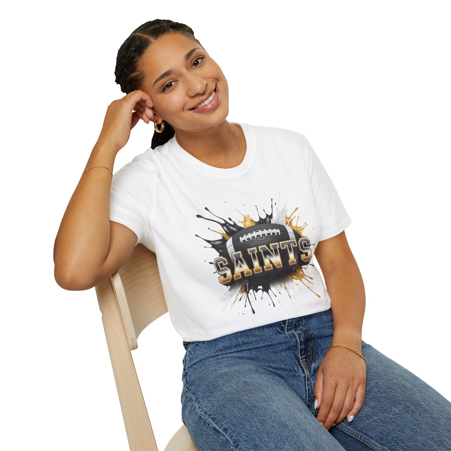 New Orleans Football Unisex T-Shirt, New Orleans Team Tee, Football Gift for New Orleans Fans, Game Day Shirt, Sports Fan Apparel Tee