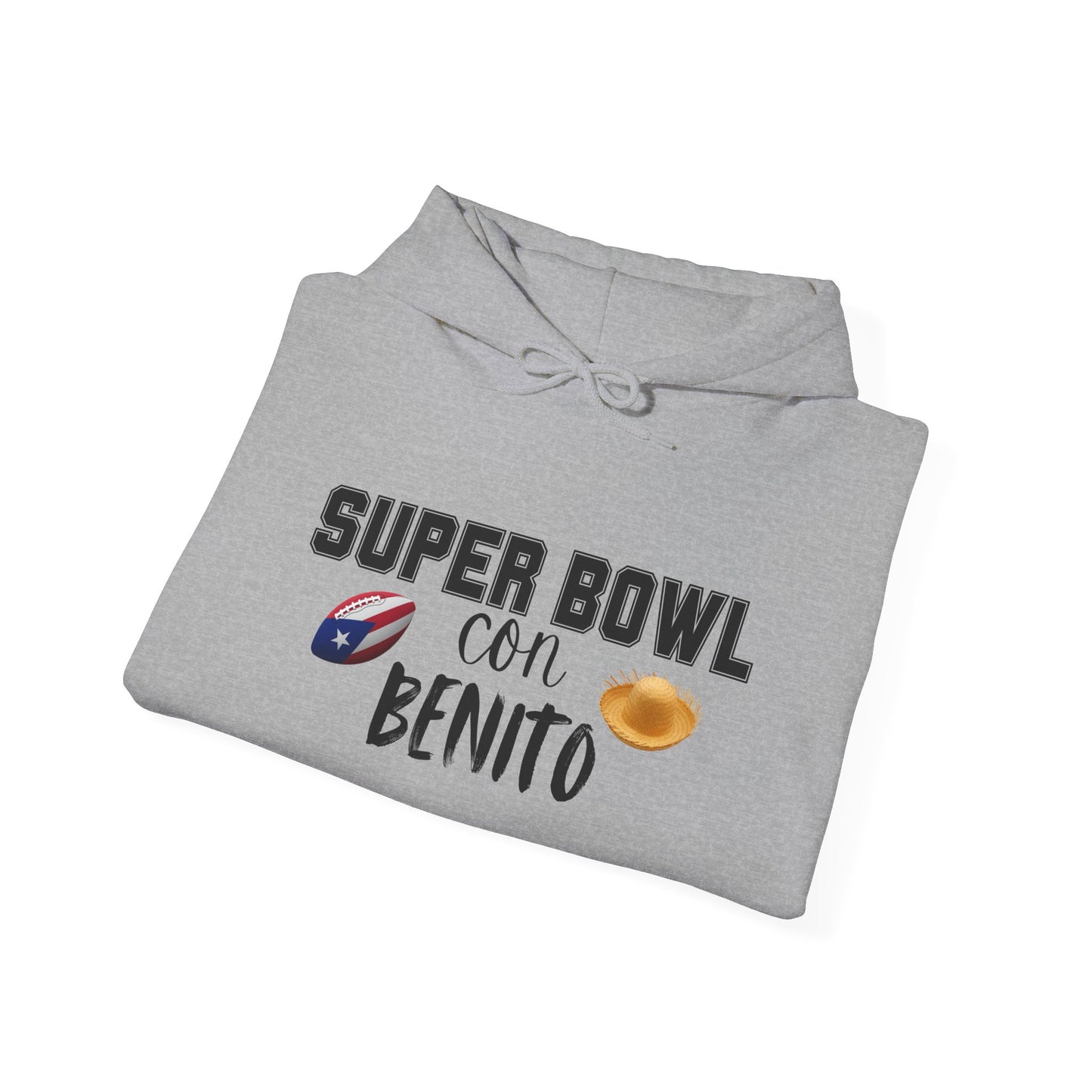 Benito Bowl Halftime Shirt 2026 Hoodie, Benito Bowl Hooded Sweatshirt, Football Fan Gift, Puerto Rico Heritage Hoodie, Boriqua Pride Gift