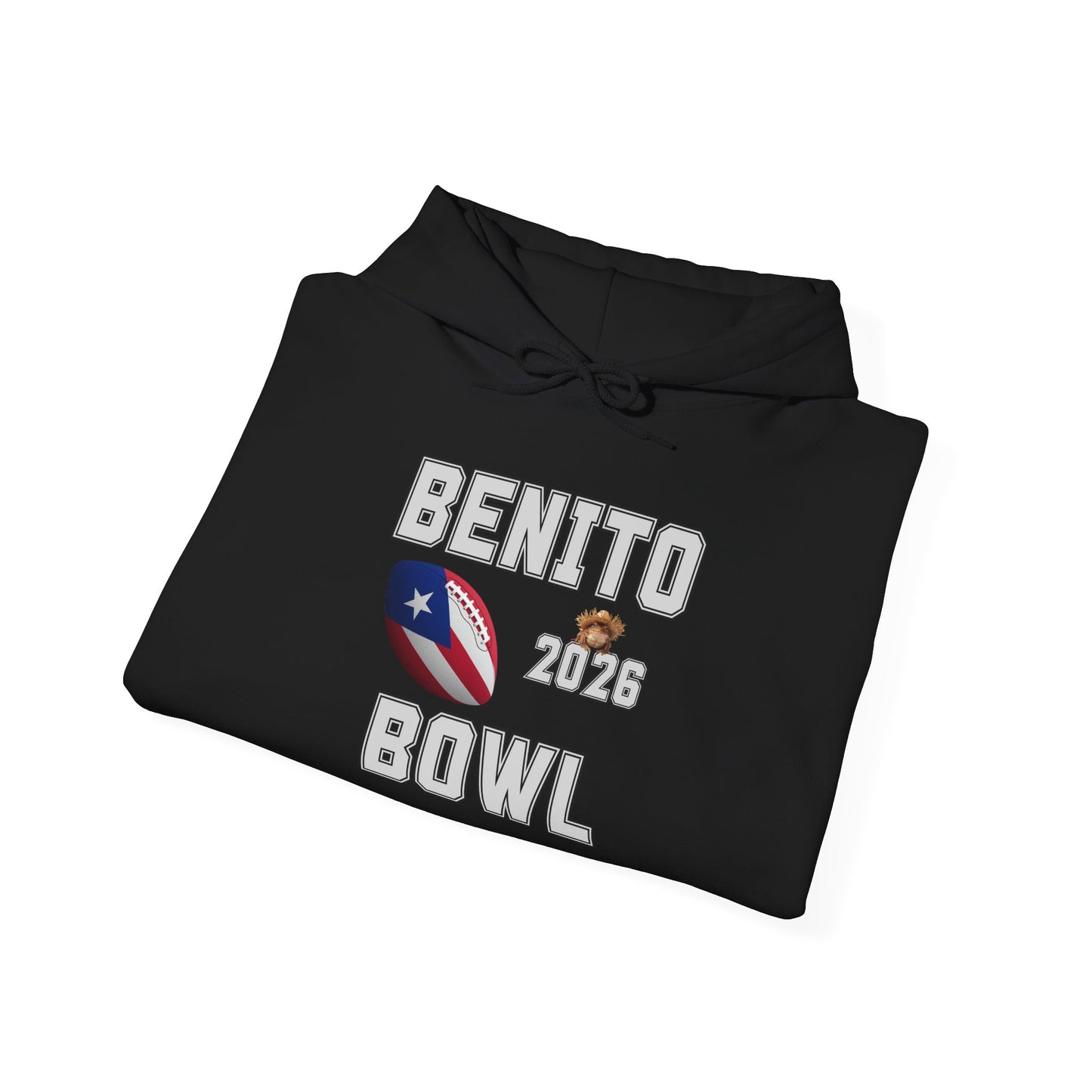 Benito Bowl Halftime Shirt 2026 Hoodie, Benito Bowl Hooded Sweatshirt, Football Fan Gift, Puerto Rico Heritage Hoodie, Boriqua Pride Gift