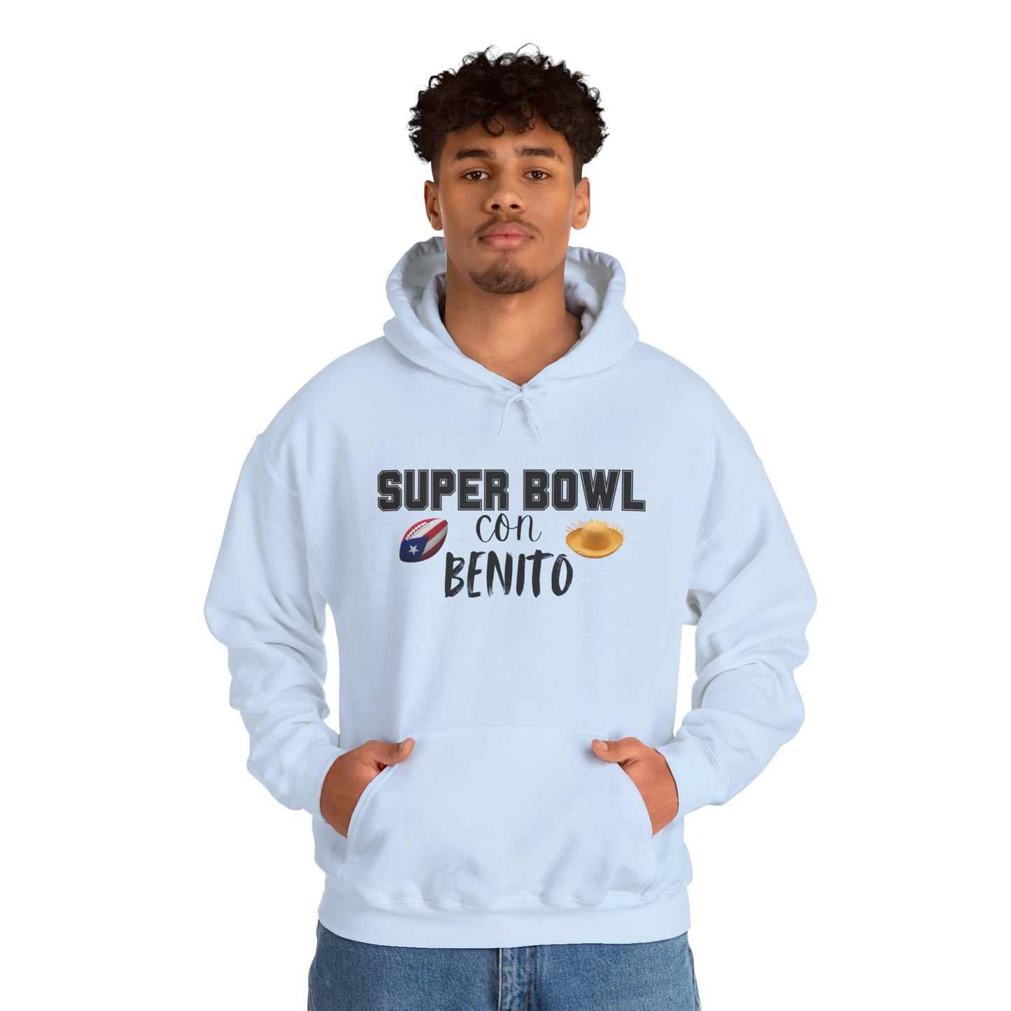 Benito Bowl Halftime Shirt 2026 Hoodie, Benito Bowl Hooded Sweatshirt, Football Fan Gift, Puerto Rico Heritage Hoodie, Boriqua Pride Gift