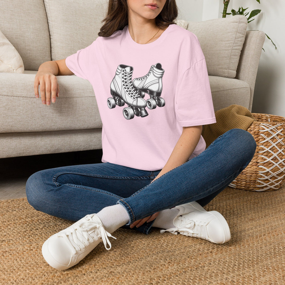 Retro Roller Skates Shirt, Quad Skate T-Shirt, Vintage Roller Rink Tee, Roller Skater Gift