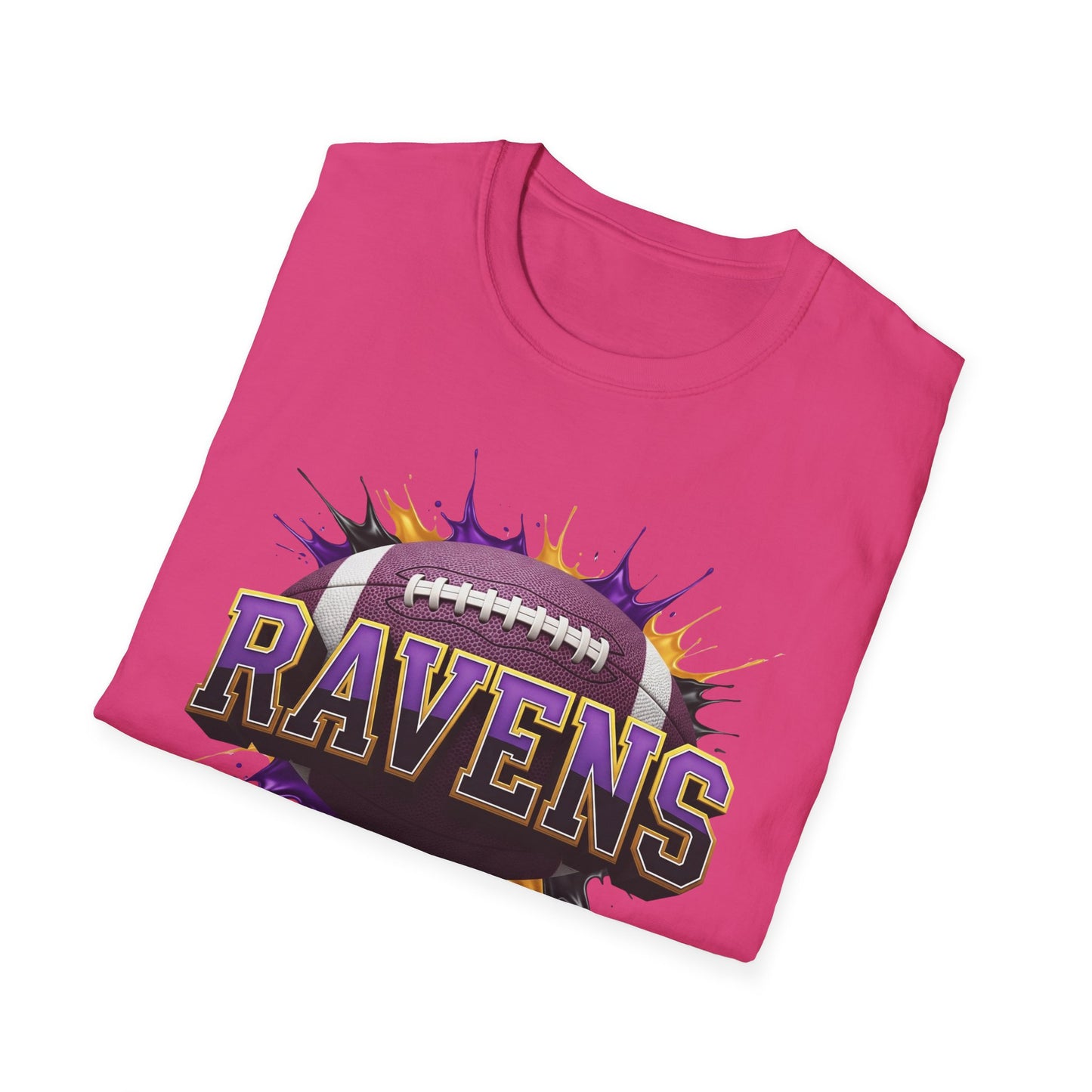 Baltimore Football Unisex T-Shirt, Baltimore Team Tee, Football Gift for Baltimore Fans, Game Day Shirt, Sports Fan Apparel Football Tee