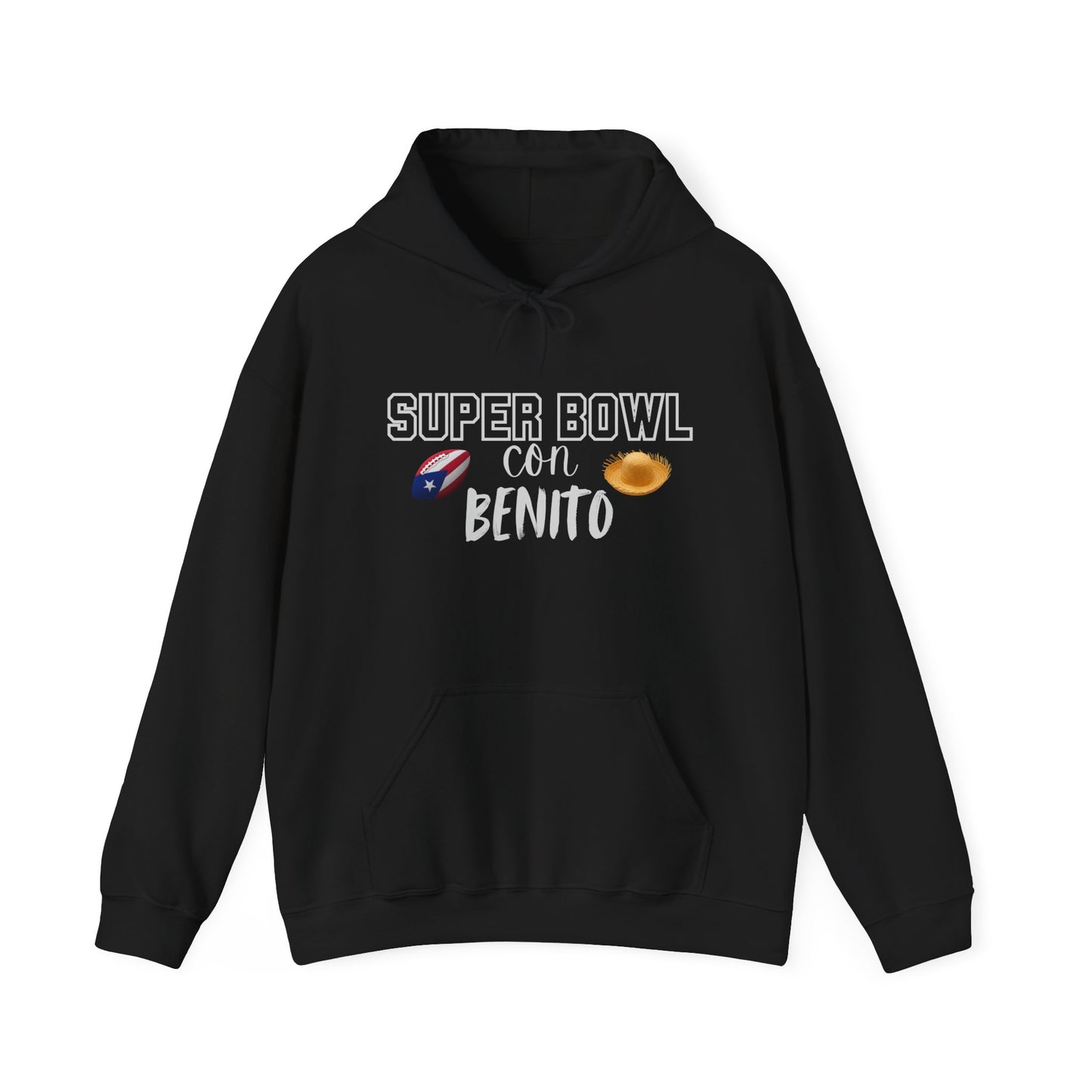 Benito Bowl Halftime Shirt 2026 Hoodie, Benito Bowl Hooded Sweatshirt, Football Fan Gift, Puerto Rico Heritage Hoodie, Boriqua Pride Gift