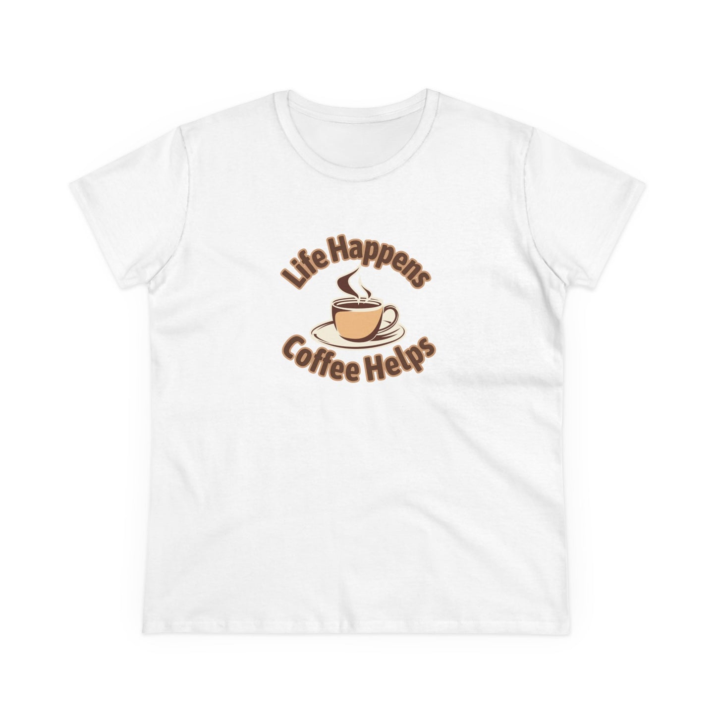 Life Happens Coffee Helps Shirt, Funny Coffee Shirt, Mother's Day Gift, Coffee Lover Gift, Mom Gift, Coffee Drinker Gift, Mother Gift