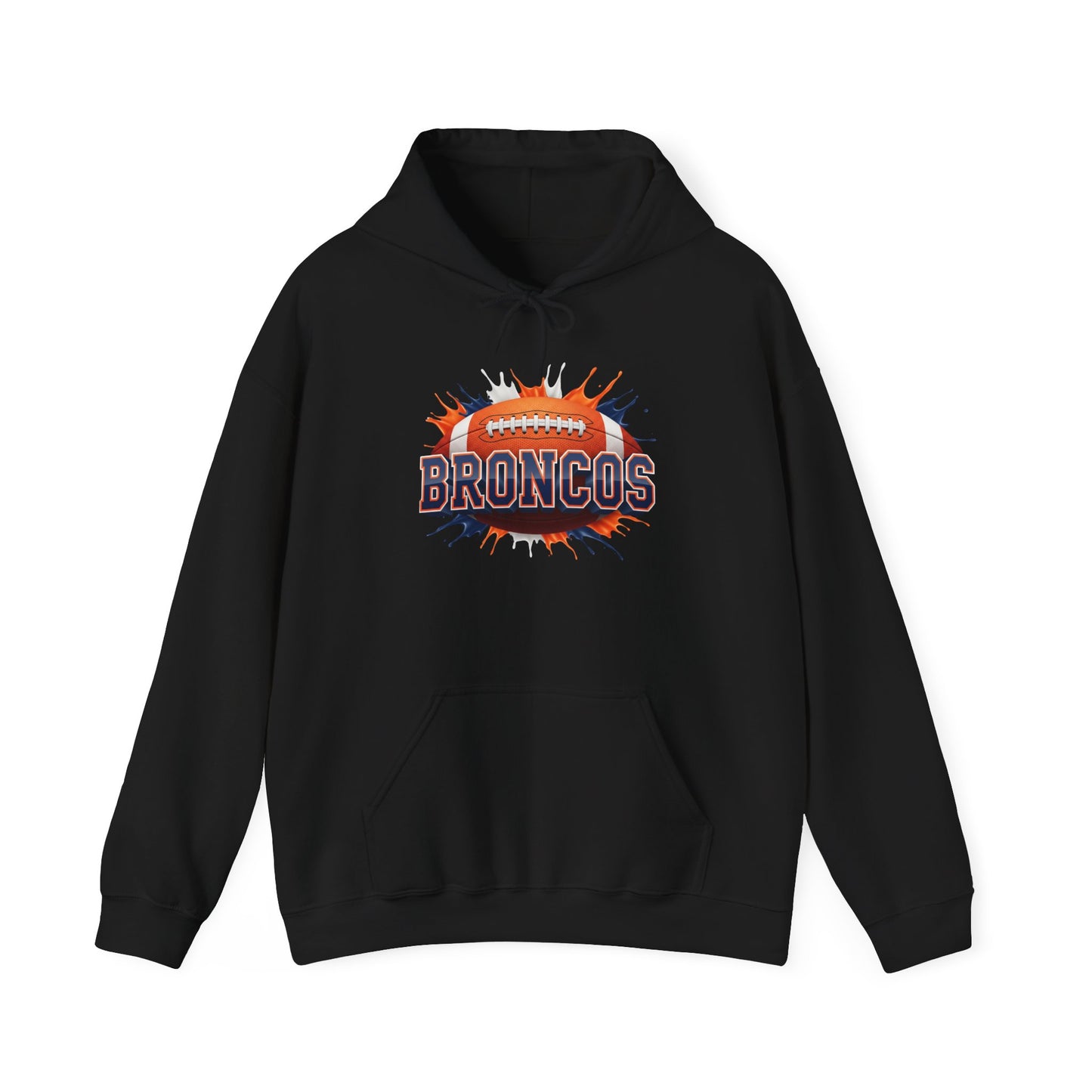 Denver Football Hoodie, Denver Team Hoodie, Football Gift for Denver Fans, Game Day Sports Fan Apparel, Football Fan Gift