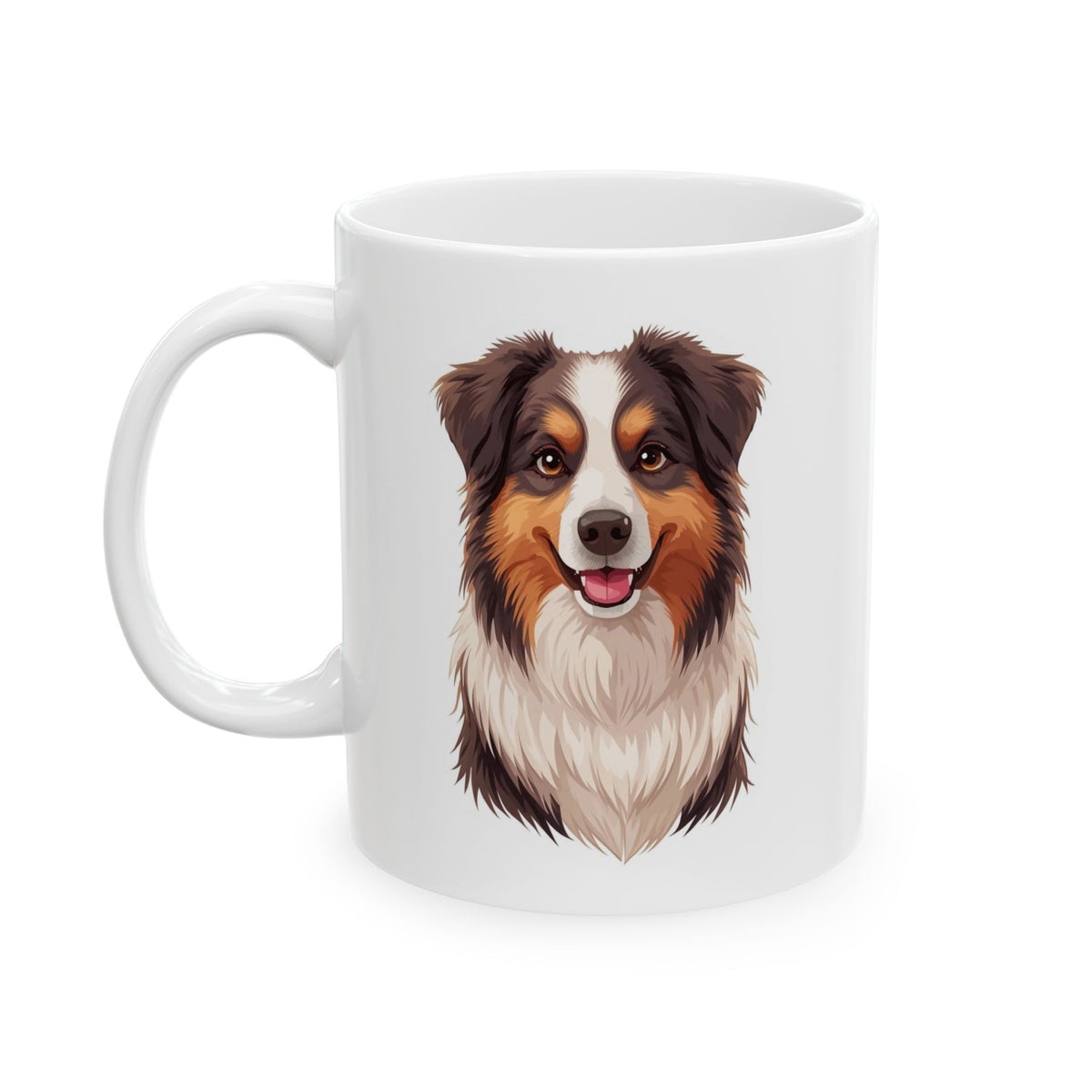 Australian Shepherd Coffee Mug, Aussie Dog Mug, Dog Lover Mug, Pet Parent Gift, Aussie Mom Dad Cup 11oz or 15oz, Dog Lover Gift