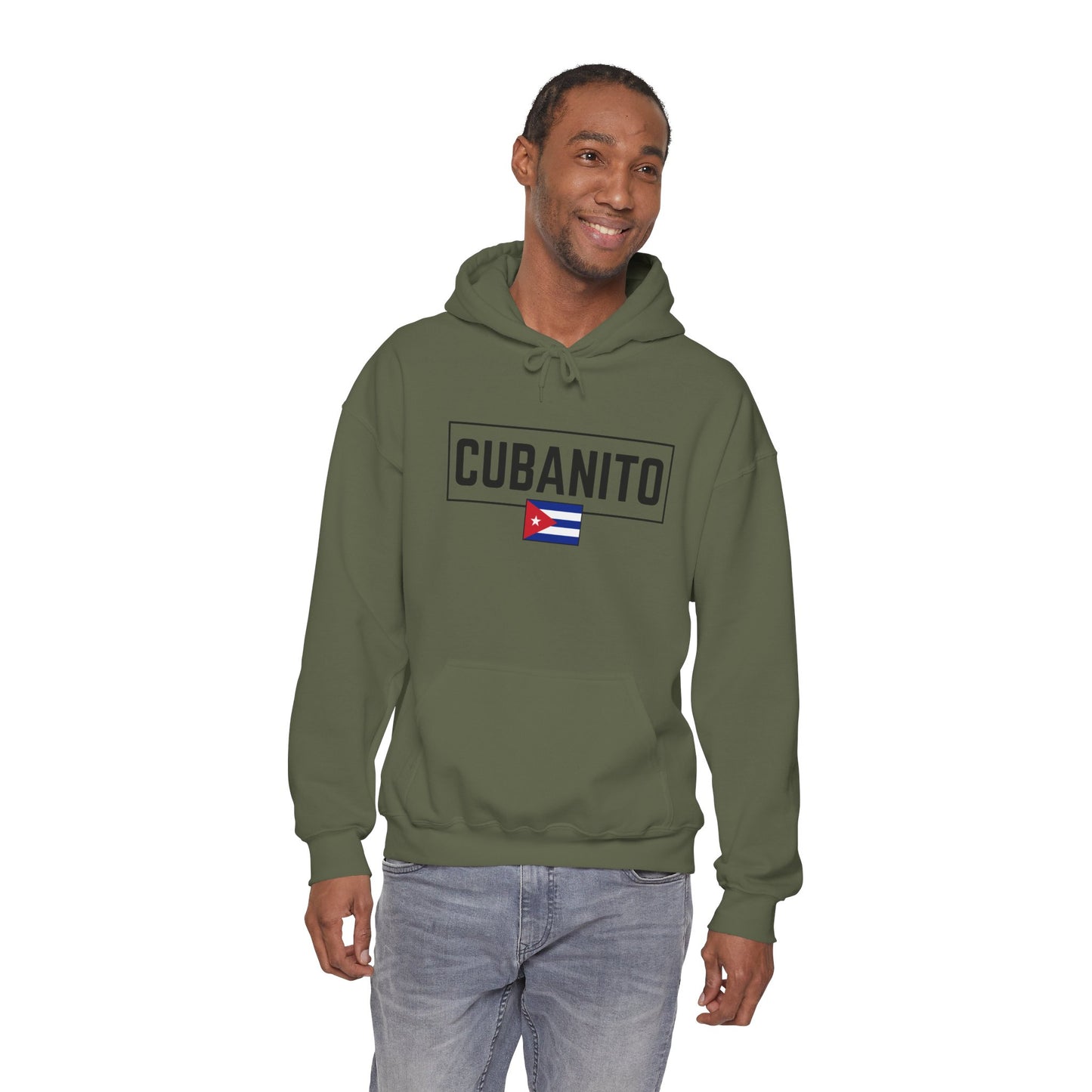 CUBANITO Hoodie – Cuban Flag Hoodie for Men, Latino Pride Hoodie, Cuba Heritage Top, Cuban Culture Graphic Hoodie