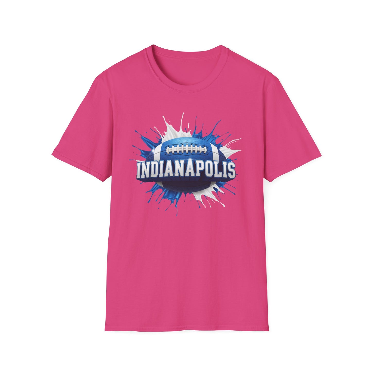 Indianapolis Football Unisex T-Shirt, Indianapolis Team Tee, Football Gift for Indianapolis Fans, Game Day Shirt, Sports Fan Apparel Tee