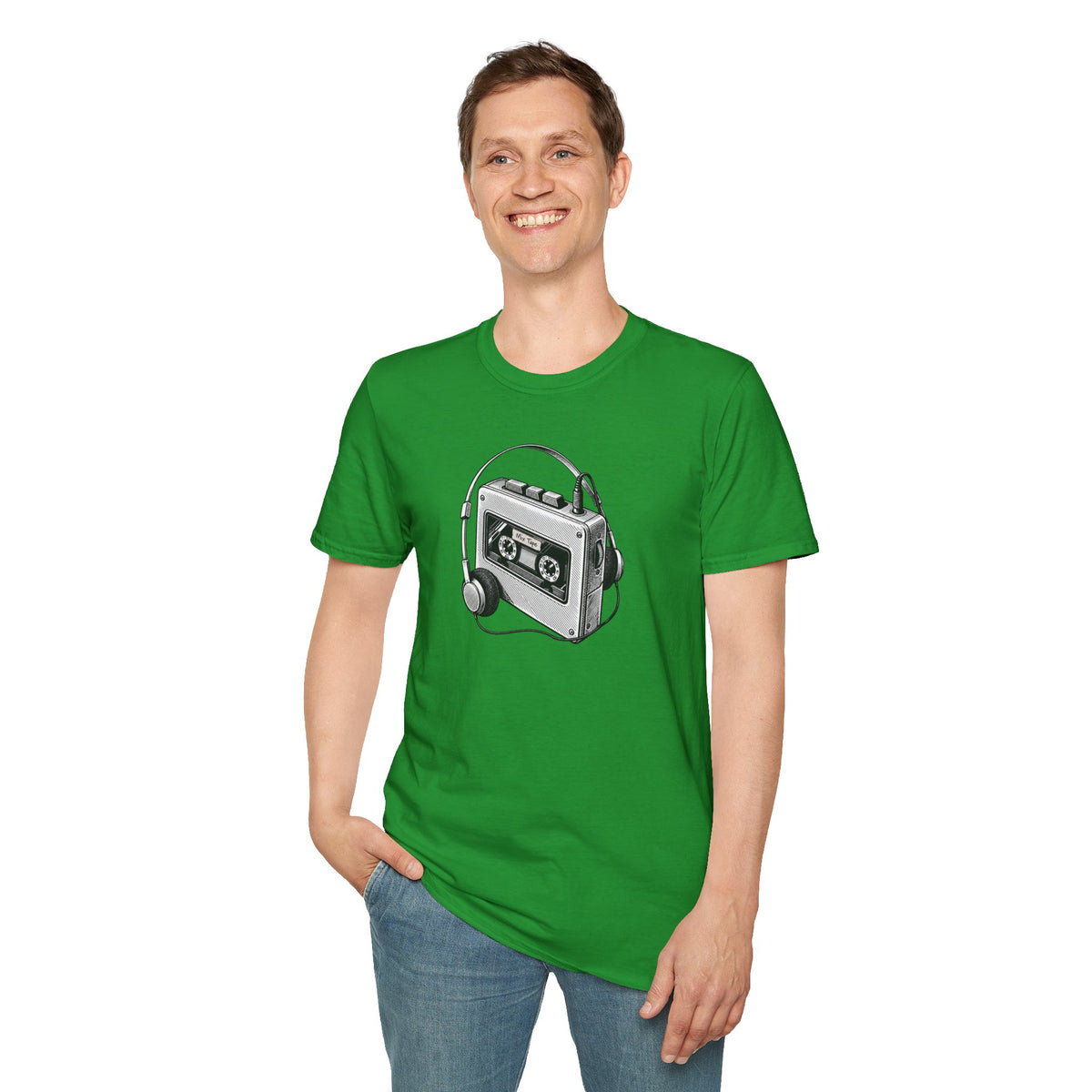 Cassette Tape Shirt, Retro Cassette Player T-Shirt, Mixtape Tee, Vintage Audio Shirt, Music Lover Gift
