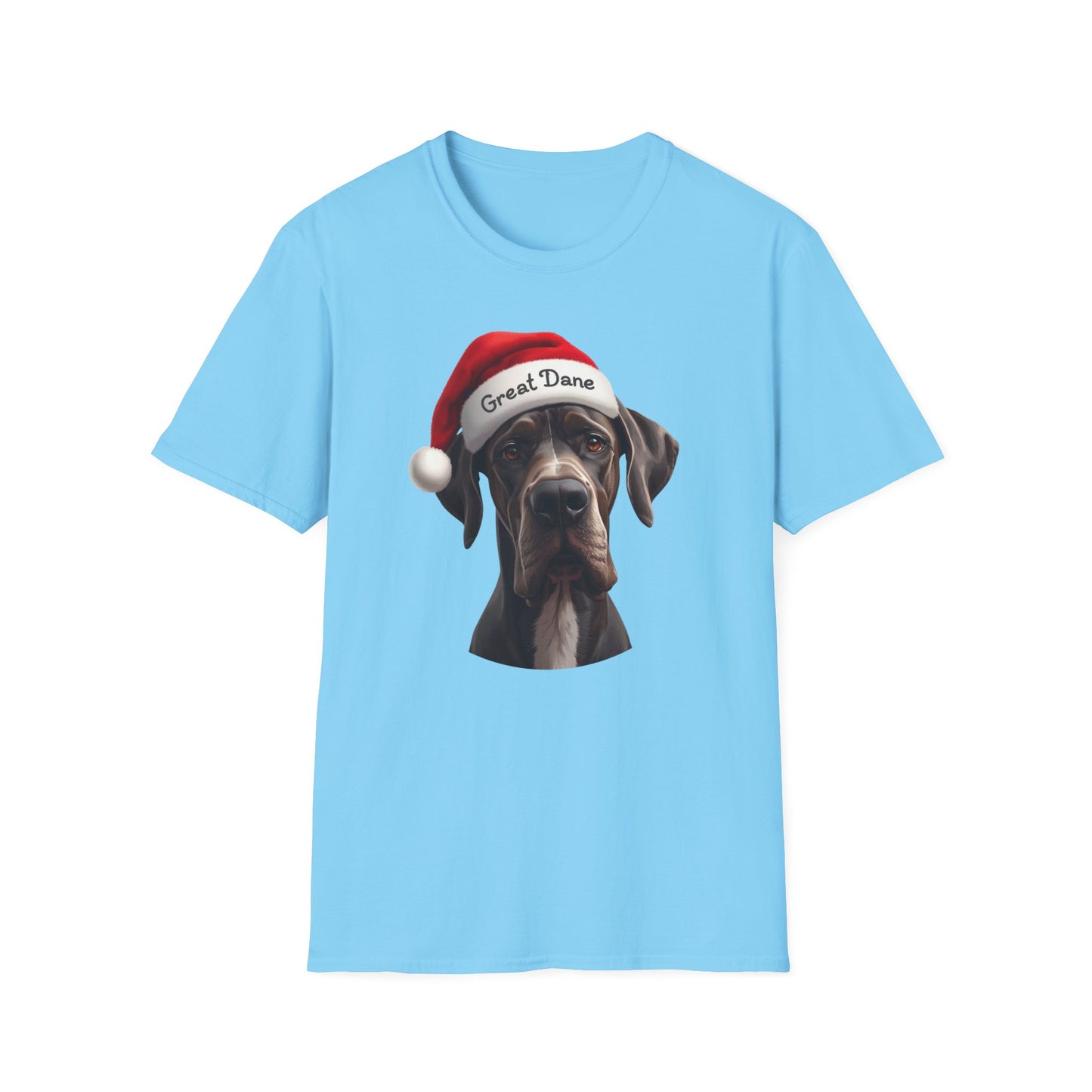 Great Dane Dog Portrait Shirt – Great Dane Dog Lover Gift, Cute Dog Mom Tee, Dog Dad Shirt, Pet Breed Apparel