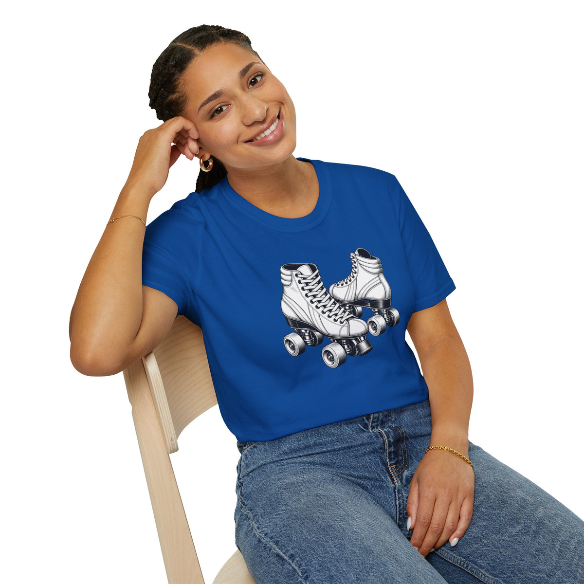 Retro Roller Skates Shirt, Quad Skate T-Shirt, Vintage Roller Rink Tee, Roller Skater Gift