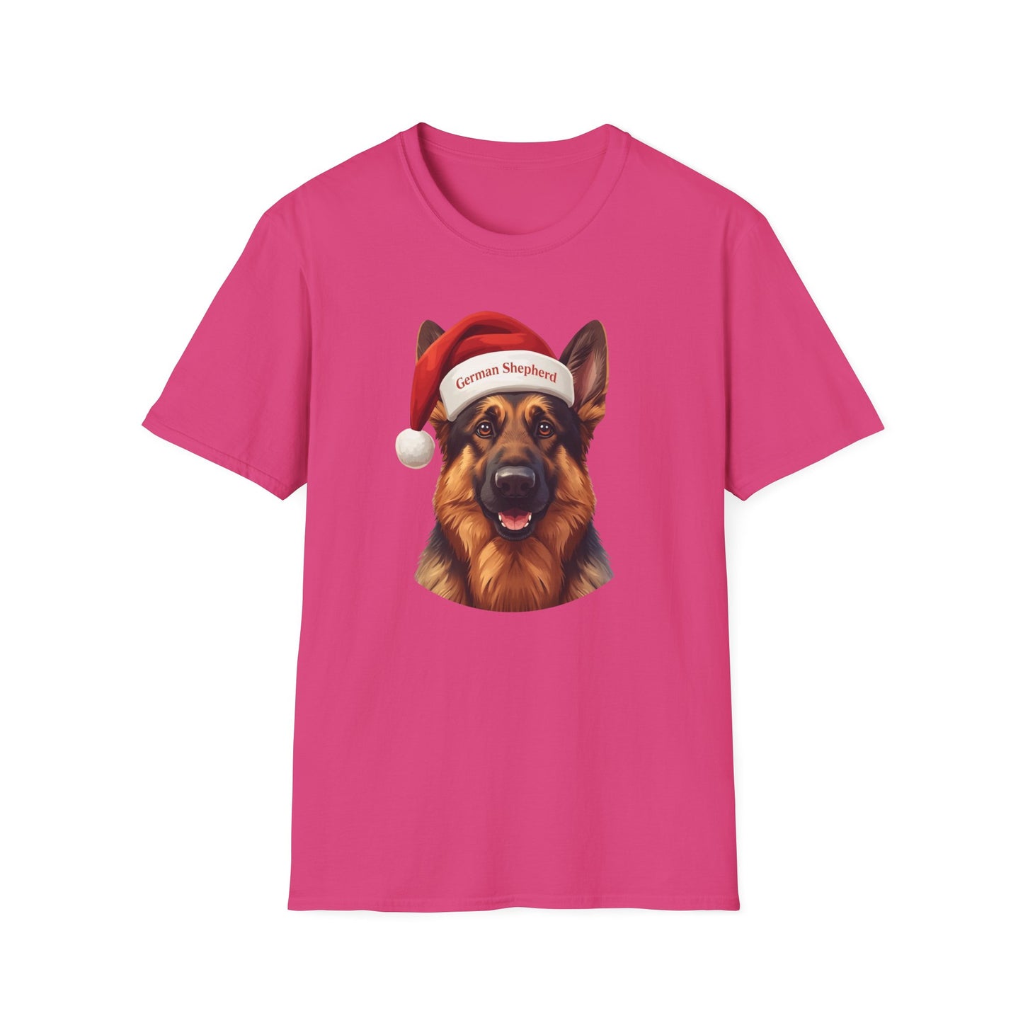 German Shepherd Dog Portrait Shirt – German Shepherd Dog Lover Gift, Cute Dog Mom Tee, Dog Dad Shirt, Pet Breed Apparel