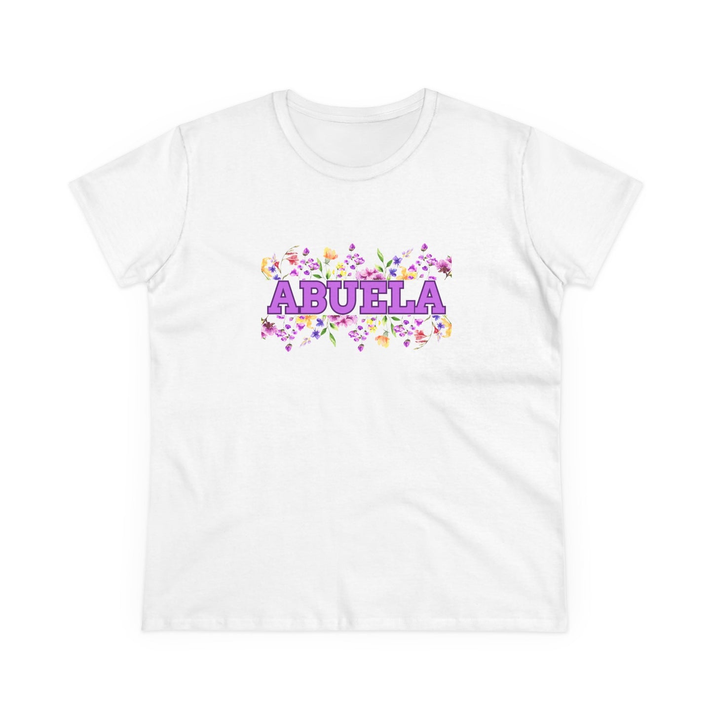 Abuela con Flores Shirt, Gift for Grandma, Gift for Abuela, Mothers Day Gift, Dia de las madres regalo, Abuela Gifts, Gift for Mom