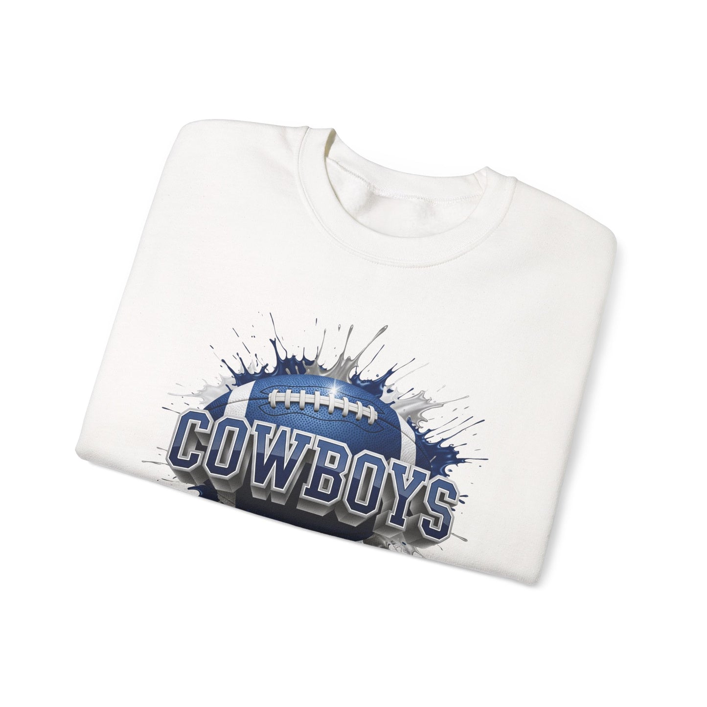 Dallas Football Sweatshirt, Dallas Team Sweatshirt, Football Gift for Dallas Fans, Game Day Sports Fan Football Apparel