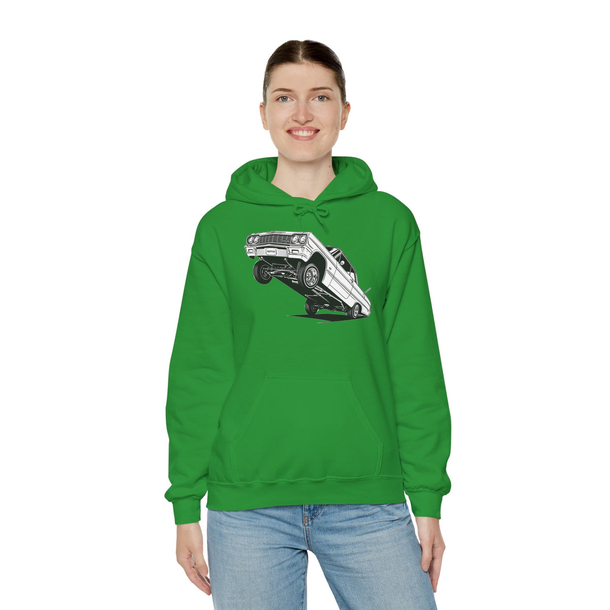 Classic Car Hoodie, Lowrider Car Hoodie, Vintage Auto Hoodie, Car Enthusiast Sweatshirt, Unisex Automotive Hoodie