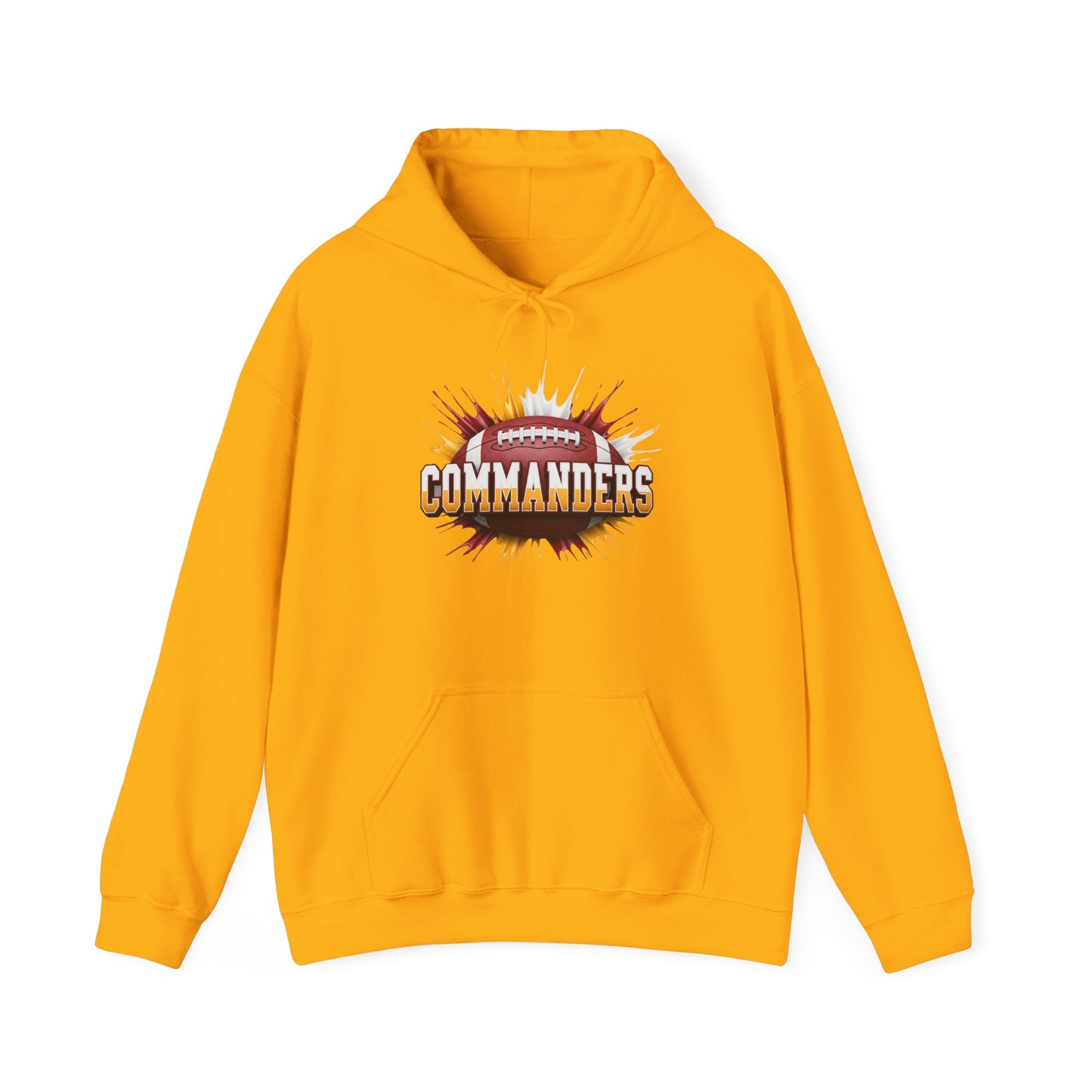 Washington Football Hoodie, Washington Team Hoodie, Football Gift for Washington Fans, Game Day Sports Fan Apparel Gift