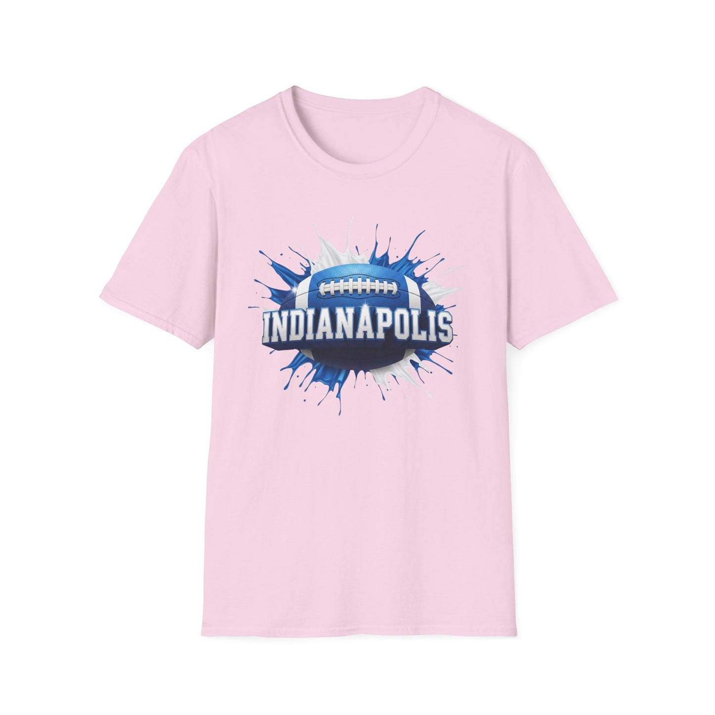 Indianapolis Football Unisex T-Shirt, Indianapolis Team Tee, Football Gift for Indianapolis Fans, Game Day Shirt, Sports Fan Apparel Tee