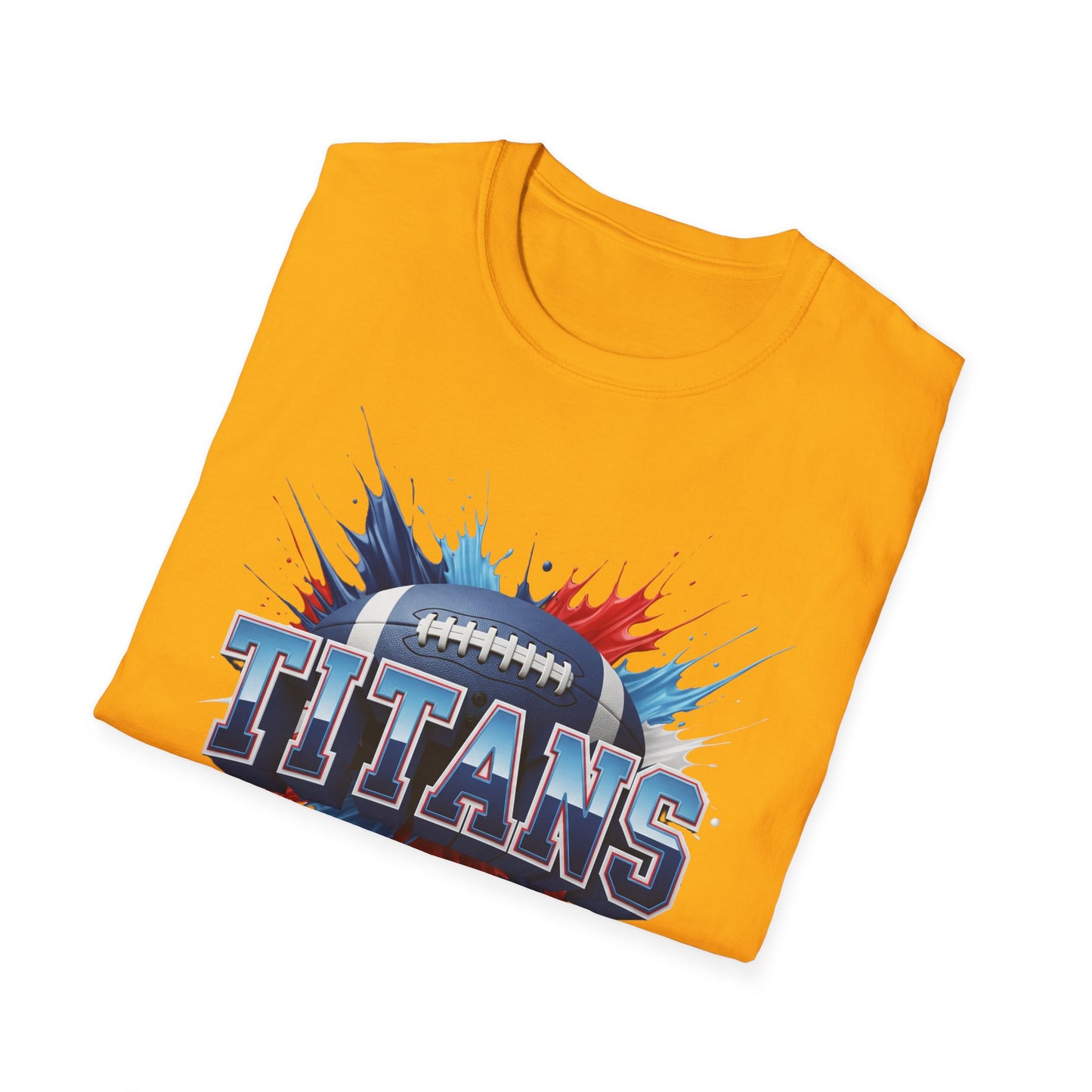 Tennessee Football Unisex T-Shirt, Tennessee Team Tee, Football Gift for Tennessee Fans, Game Day Shirt, Sports Fan Football Apparel