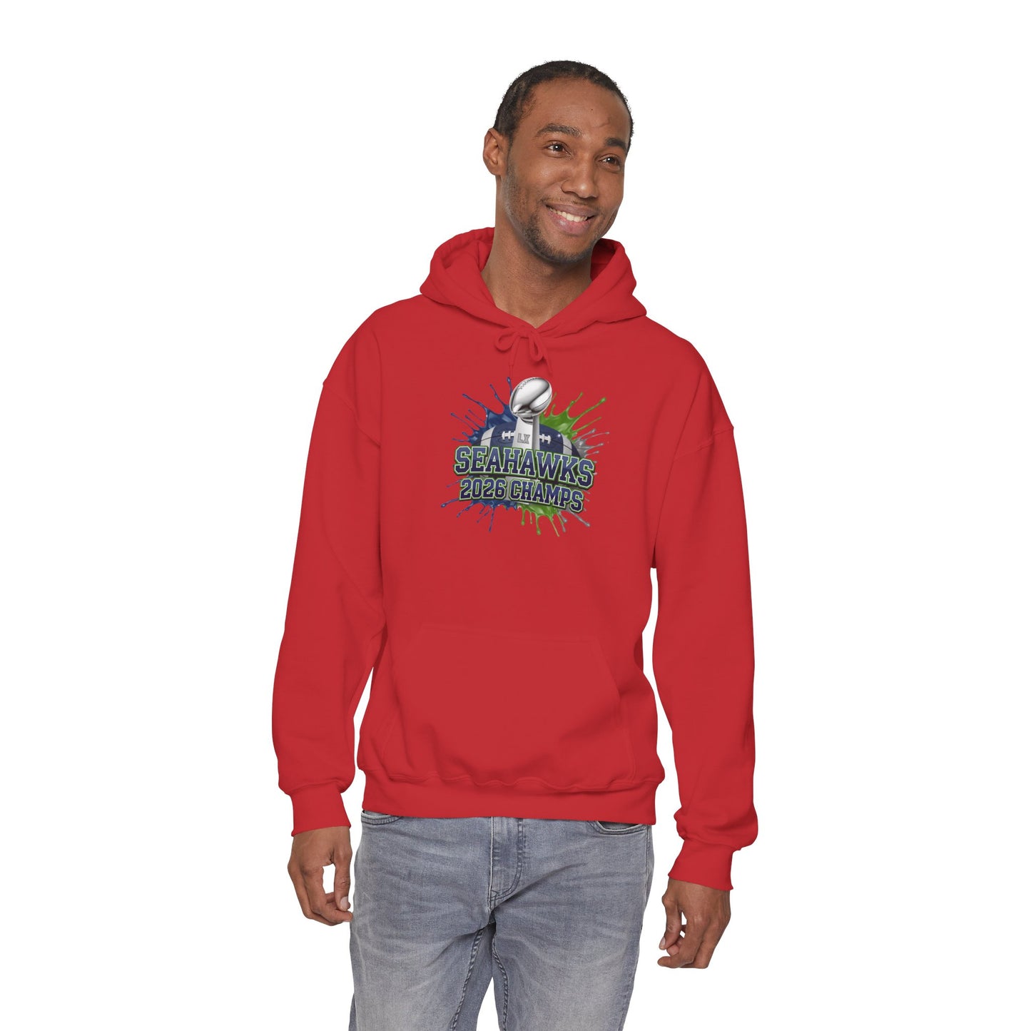 Seahawks 2026 Champions Hoodie – Seahawks Football 12s Fan Hoodie, 2026 football Champs, Football Gift