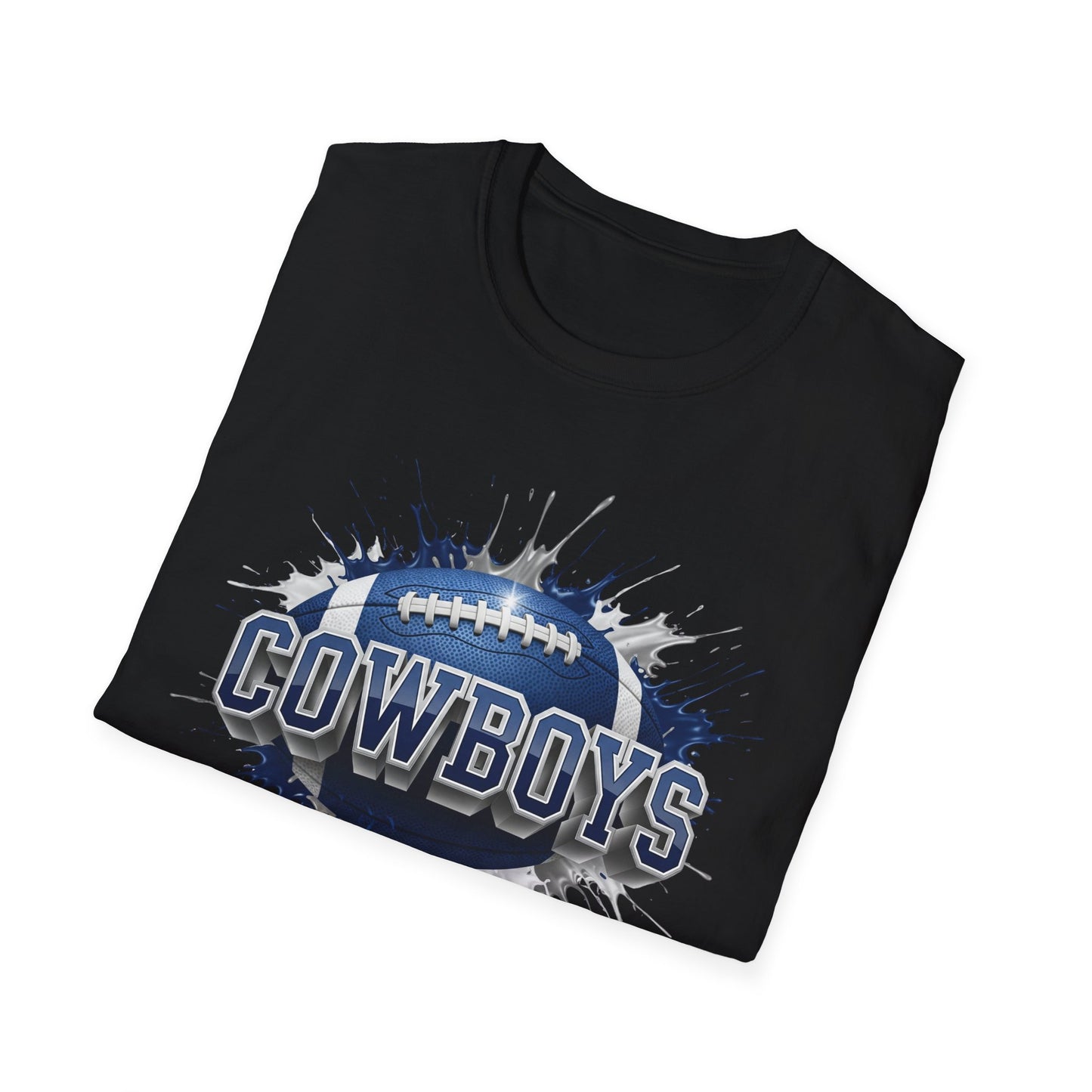Dallas Football Unisex T-Shirt, Dallas Team Tee, Football Gift for Dallas Fans, Game Day Shirt, Sports Fan Apparel Football Tee