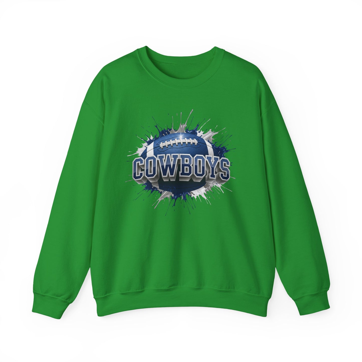 Dallas Football Sweatshirt, Dallas Team Sweatshirt, Football Gift for Dallas Fans, Game Day Sports Fan Football Apparel