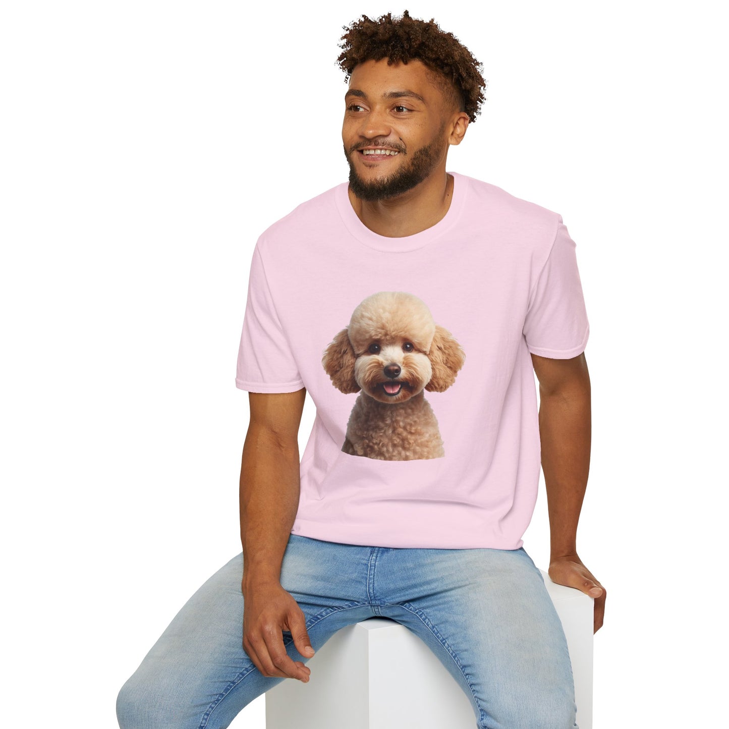 Poodle Dog Portrait Shirt – Poodle Dog Lover Gift, Cute Dog Mom Tee, Dog Dad Shirt, Pet Breed Apparel